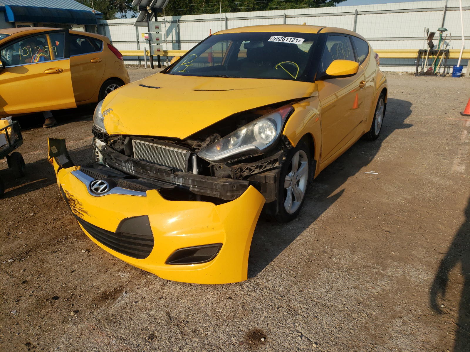 Photo 2 from auction – 2012 HYUNDAI VELOSTER with VIN KMHTC6AD3CU040624