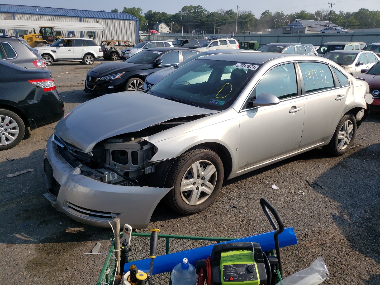 Photo 2 from auction – 2008 CHEVROLET IMPALA LS with VIN 2G1WB55K689191977