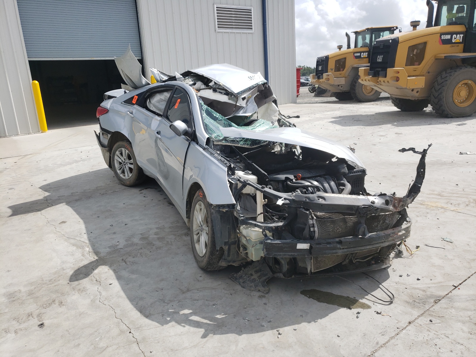 Photo 1 from auction – 2013 HYUNDAI SONATA GLS with VIN 5NPEB4AC8DH690752