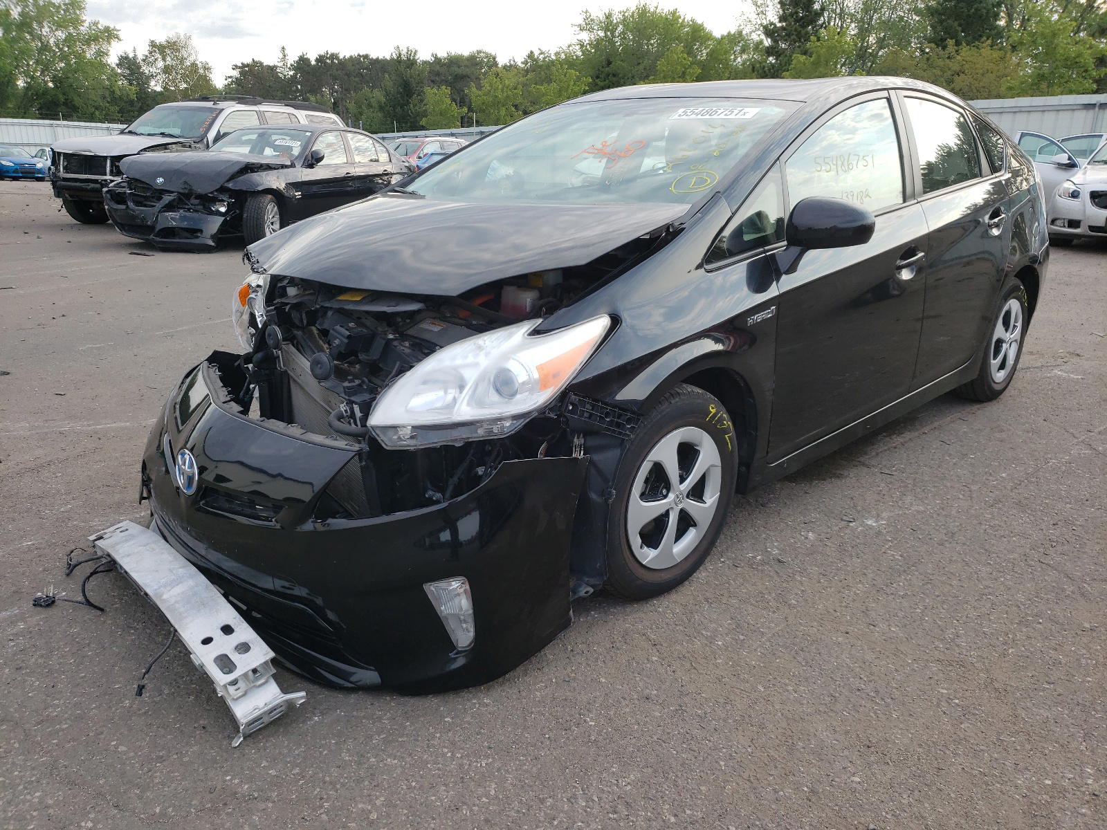 Photo 2 from auction – 2012 TOYOTA PRIUS with VIN JTDKN3DU2C1564658