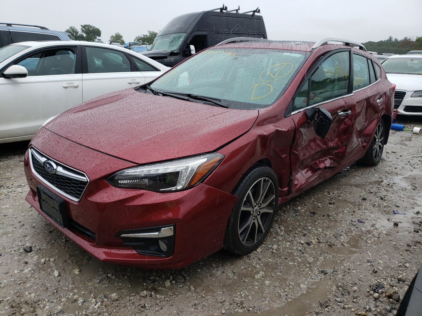 Photo 2 from auction – 2017 SUBARU IMPREZA LI with VIN 4S3GTAU60H3736702