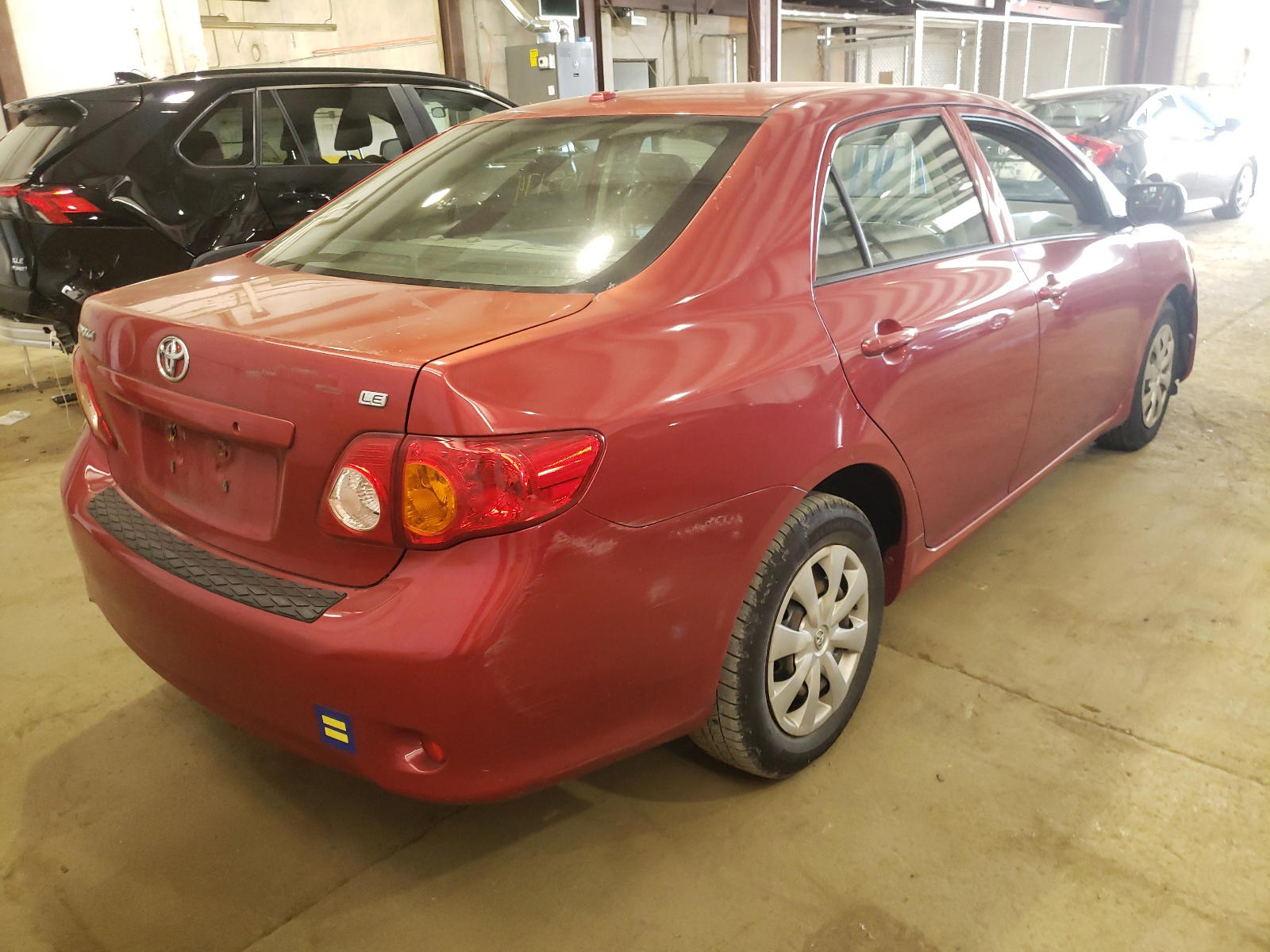 Photo 4 from auction – 2009 TOYOTA COROLLA with VIN JTDBL40EX99080533