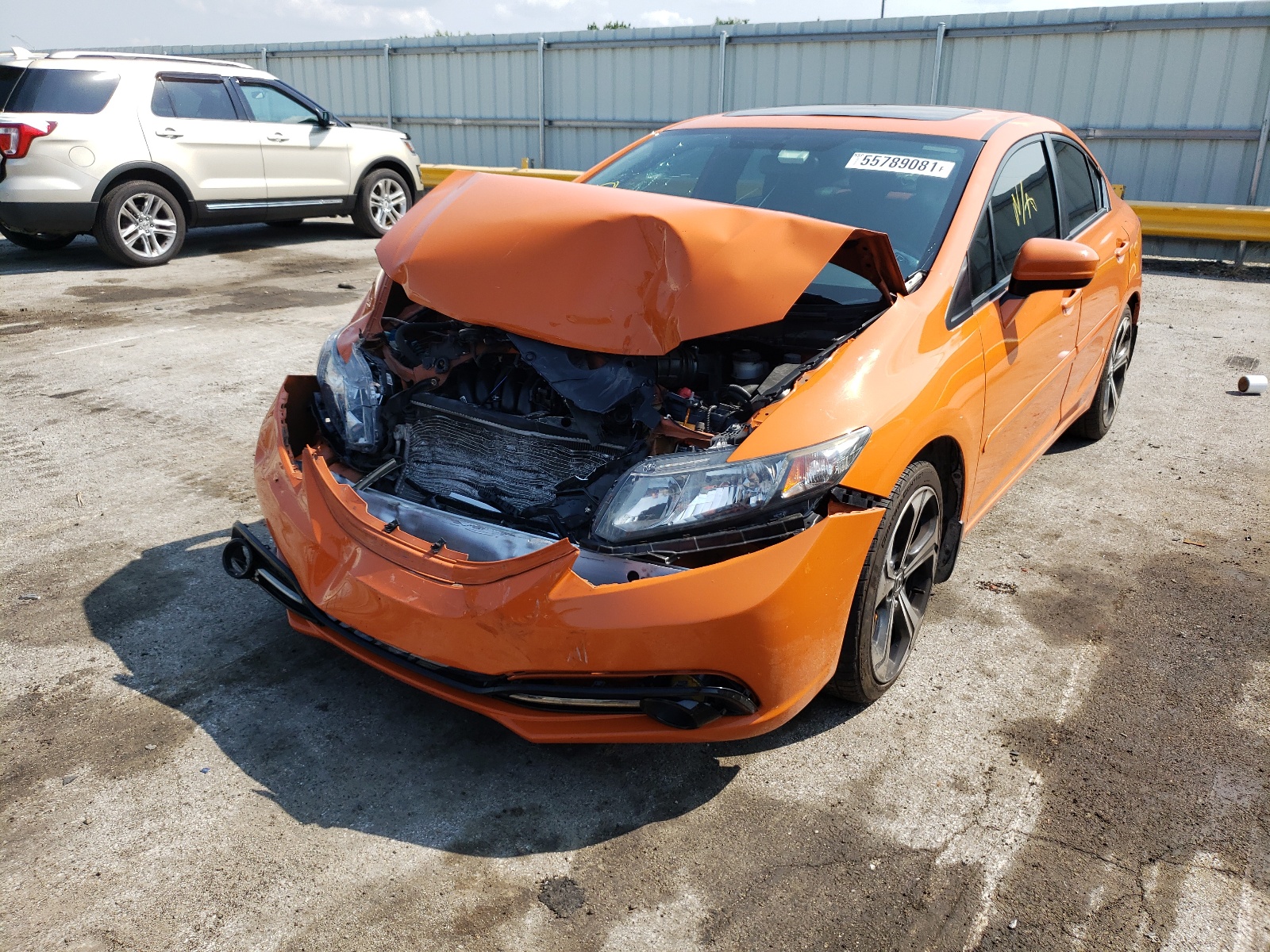 Photo 2 from auction – 2015 HONDA CIVIC SI with VIN 2HGFB6E50FH704197