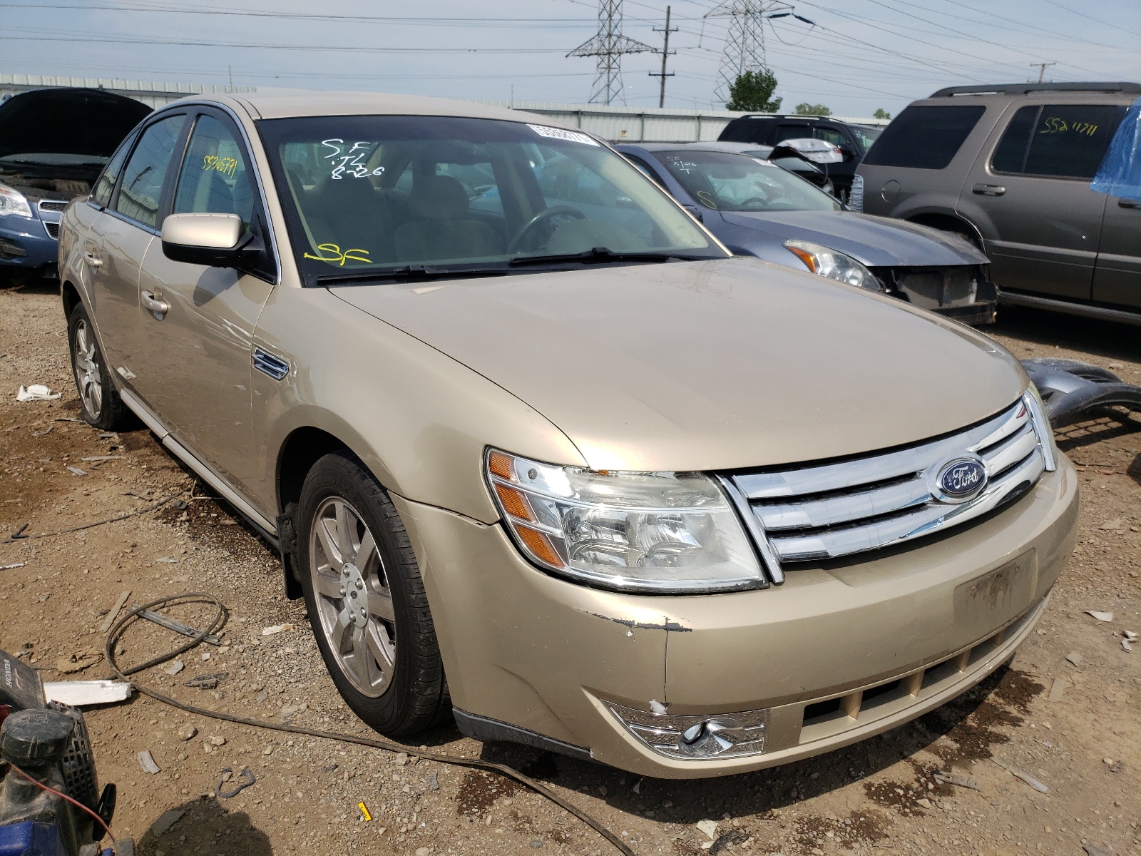 Photo 1 from auction – 2008 FORD TAURUS SEL with VIN 1FAHP24W88G129119