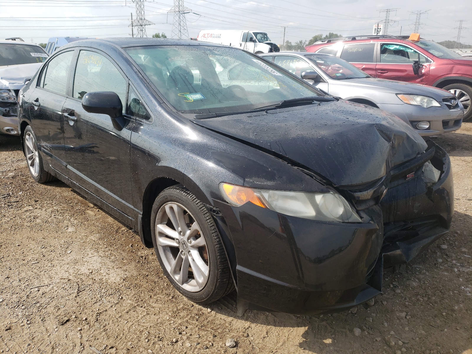 HONDA CIVIC SI 2007 with VIN 2HGFA55577H701411 - Photo from auction