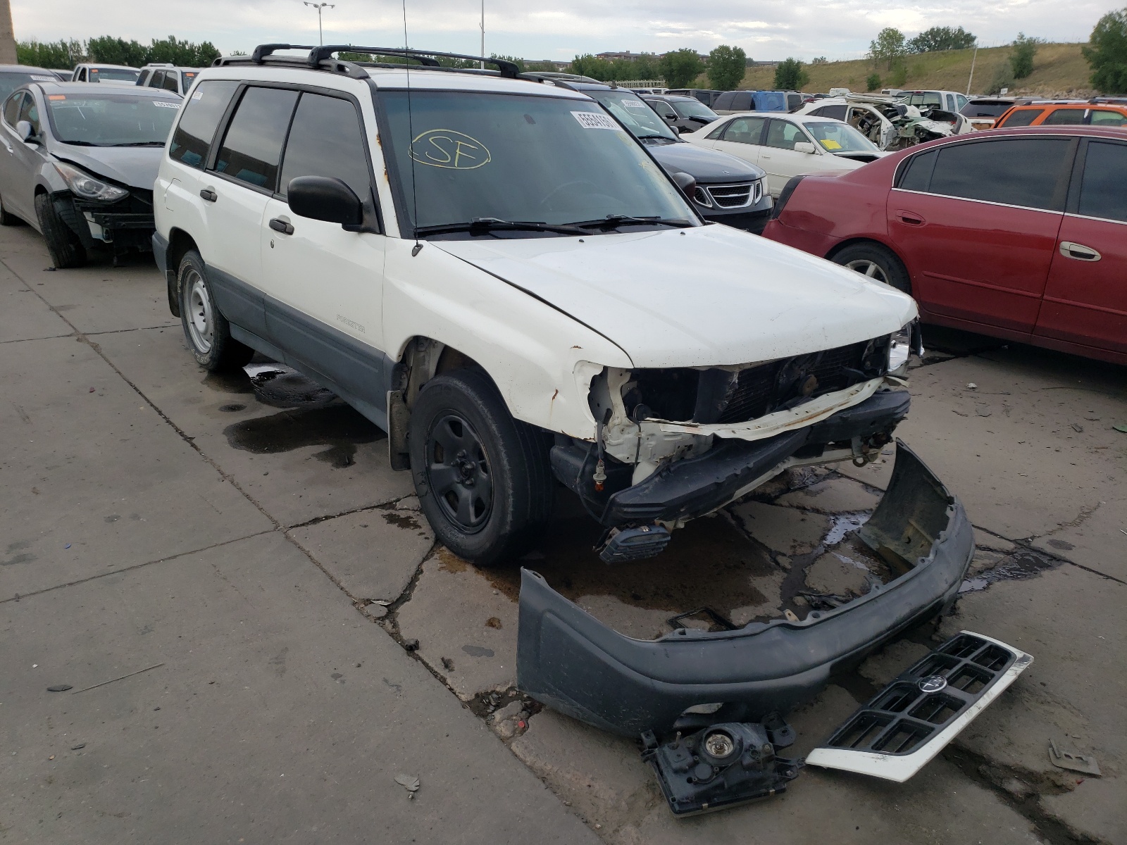 Photo 1 from auction – 1998 SUBARU FORESTER L with VIN JF1SF6356WG750185