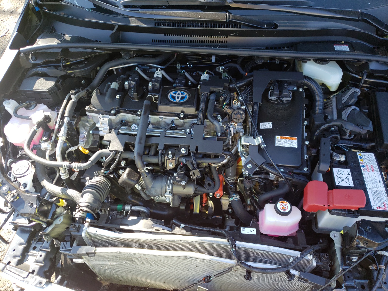 Photo 7 from auction – 2021 TOYOTA COROLLA LE with VIN JTDEAMDE4MJ029338