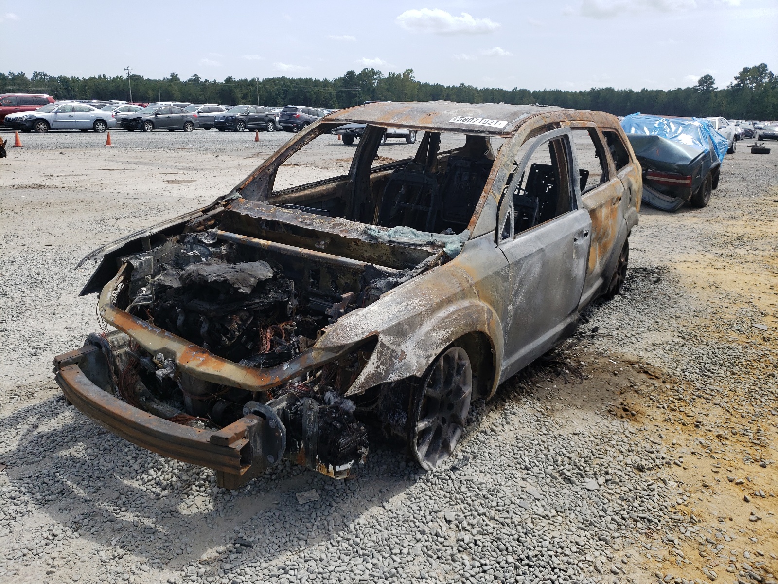 Photo 2 from auction – 2018 DODGE JOURNEY GT with VIN 3C4PDCEG1JT381078