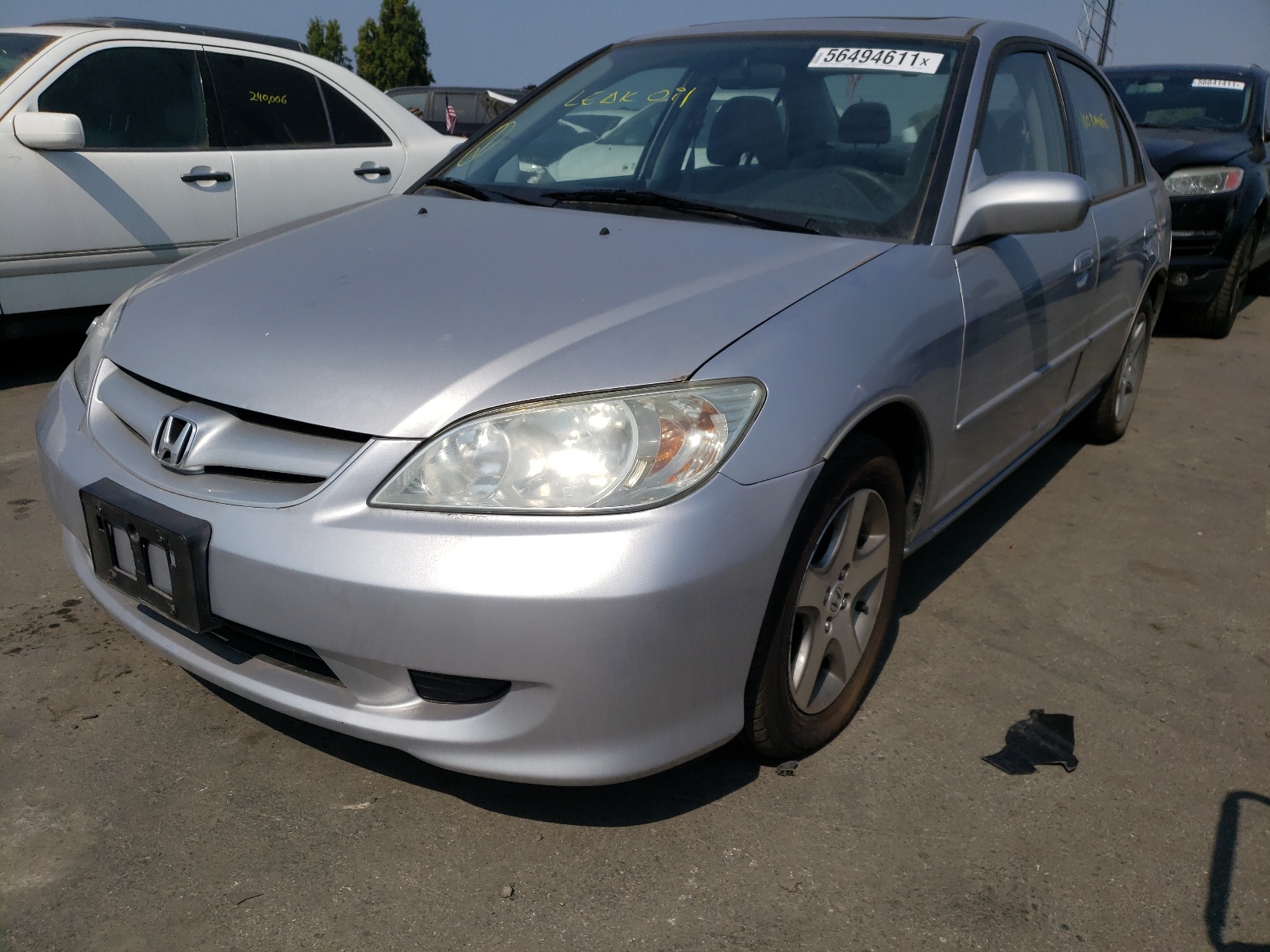 Photo 2 from auction – 2004 HONDA CIVIC EX with VIN 2HGES26774H558382