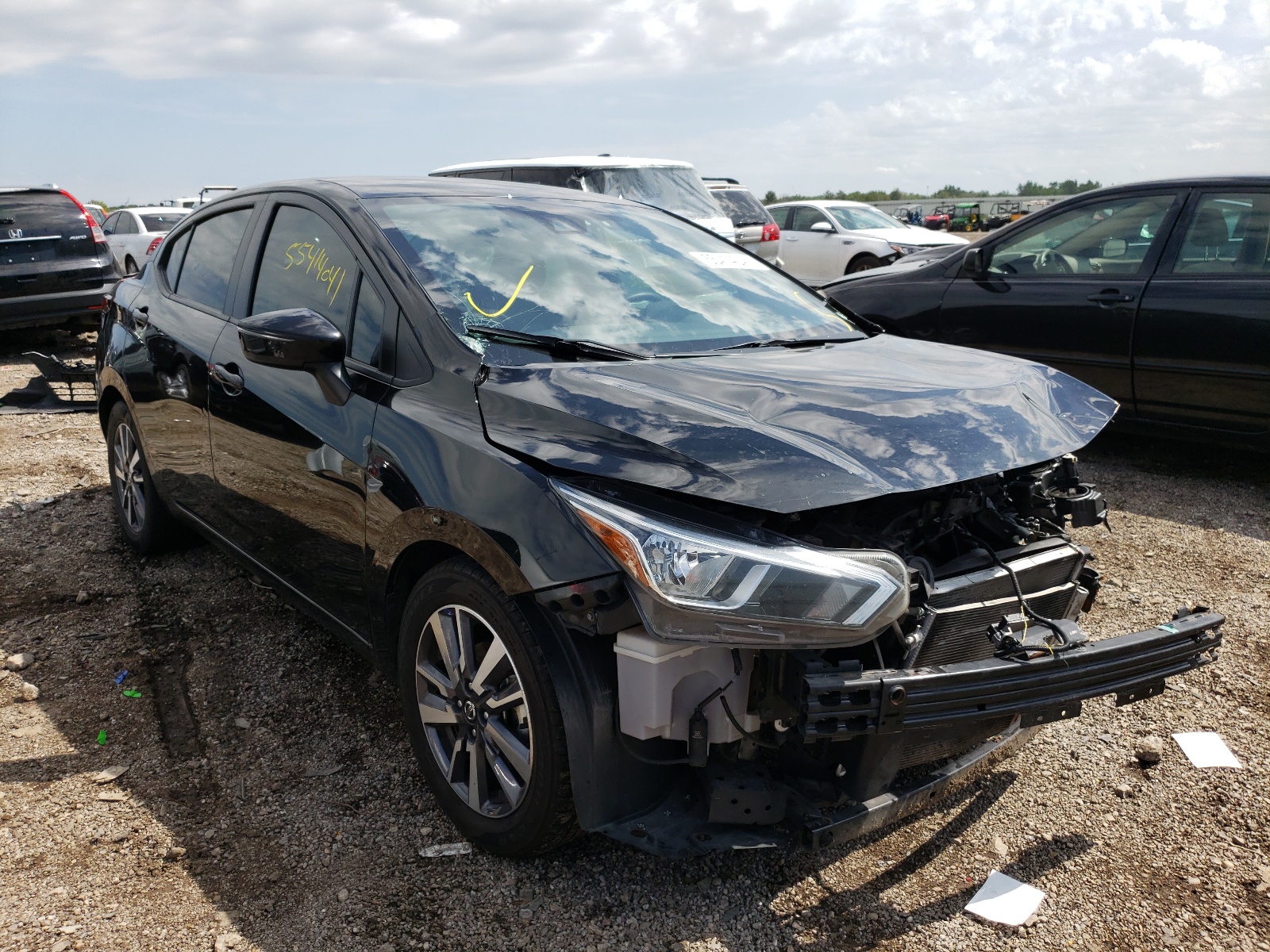 NISSAN VERSA SV 2020 with VIN 3N1CN8EV9LL808147 - Photo from auction