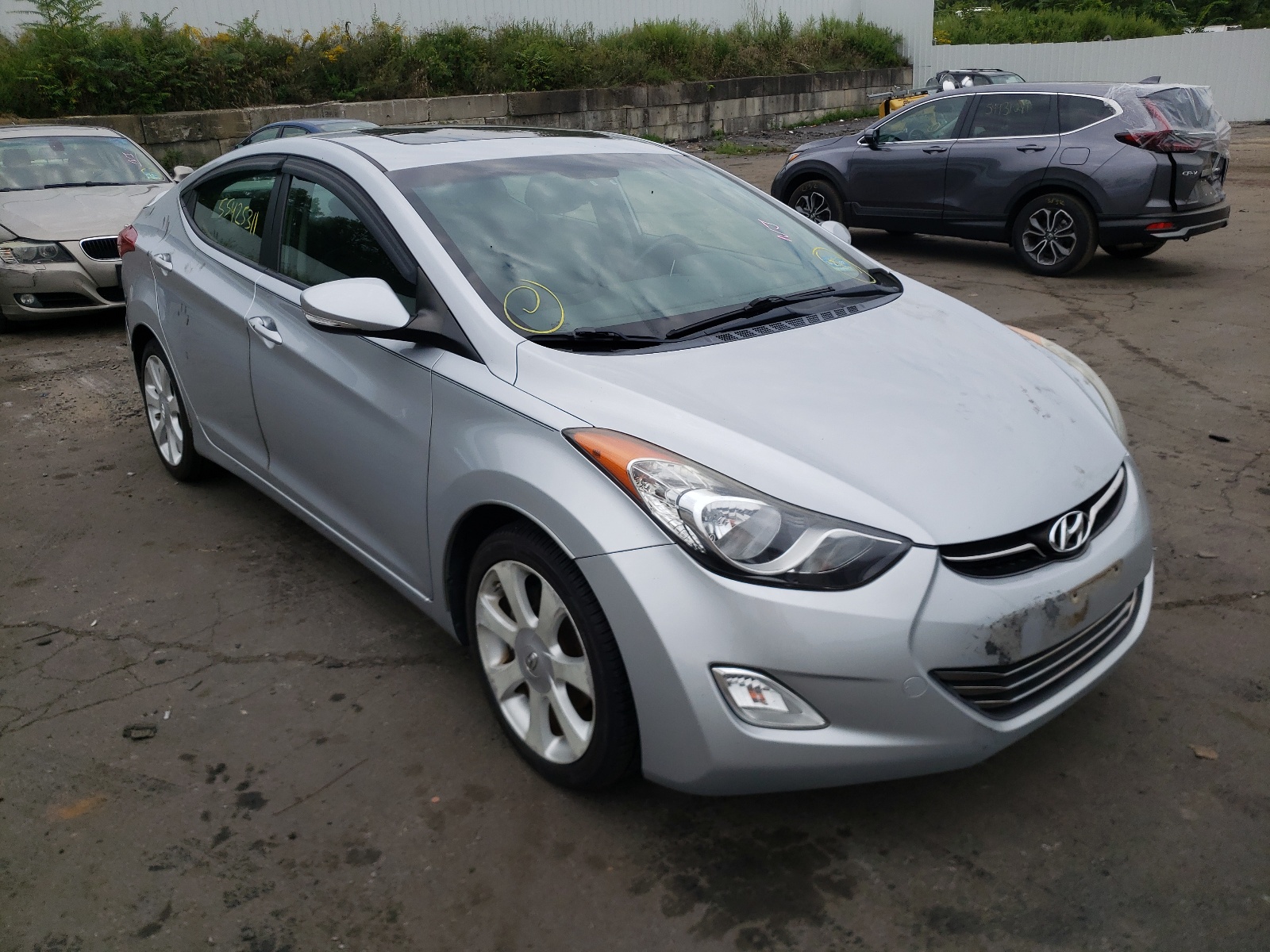 Photo 1 from auction – 2012 HYUNDAI ELANTRA GL with VIN 5NPDH4AE4CH098257