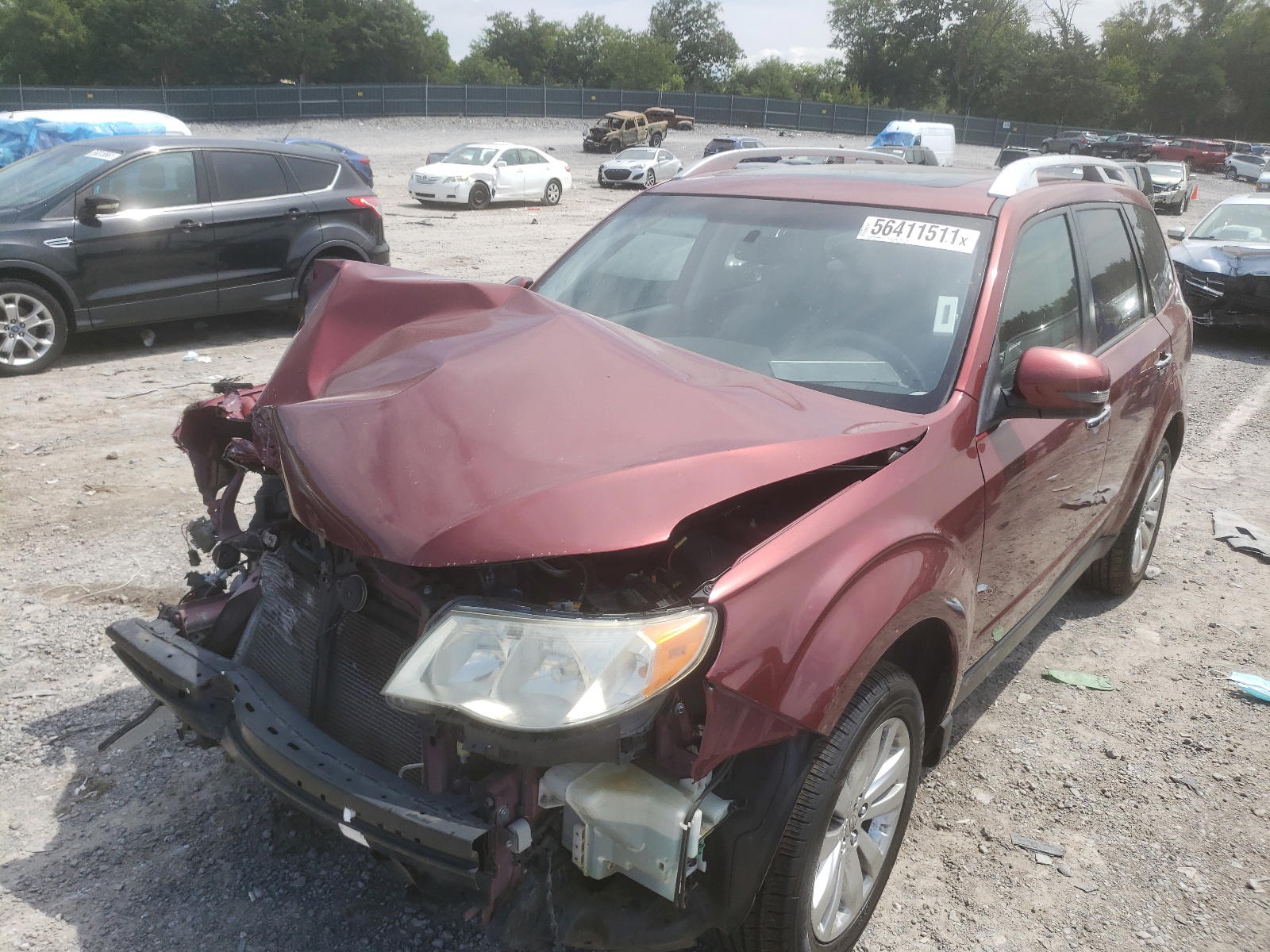 Photo 2 from auction – 2012 SUBARU FORESTER with VIN JF2SHBGC4CH453154