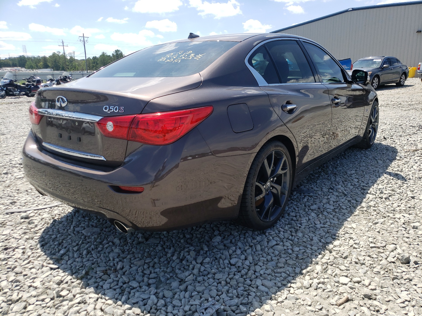 Photo 4 from auction – 2015 INFINITI Q50 BASE with VIN JN1BV7AP6FM330194