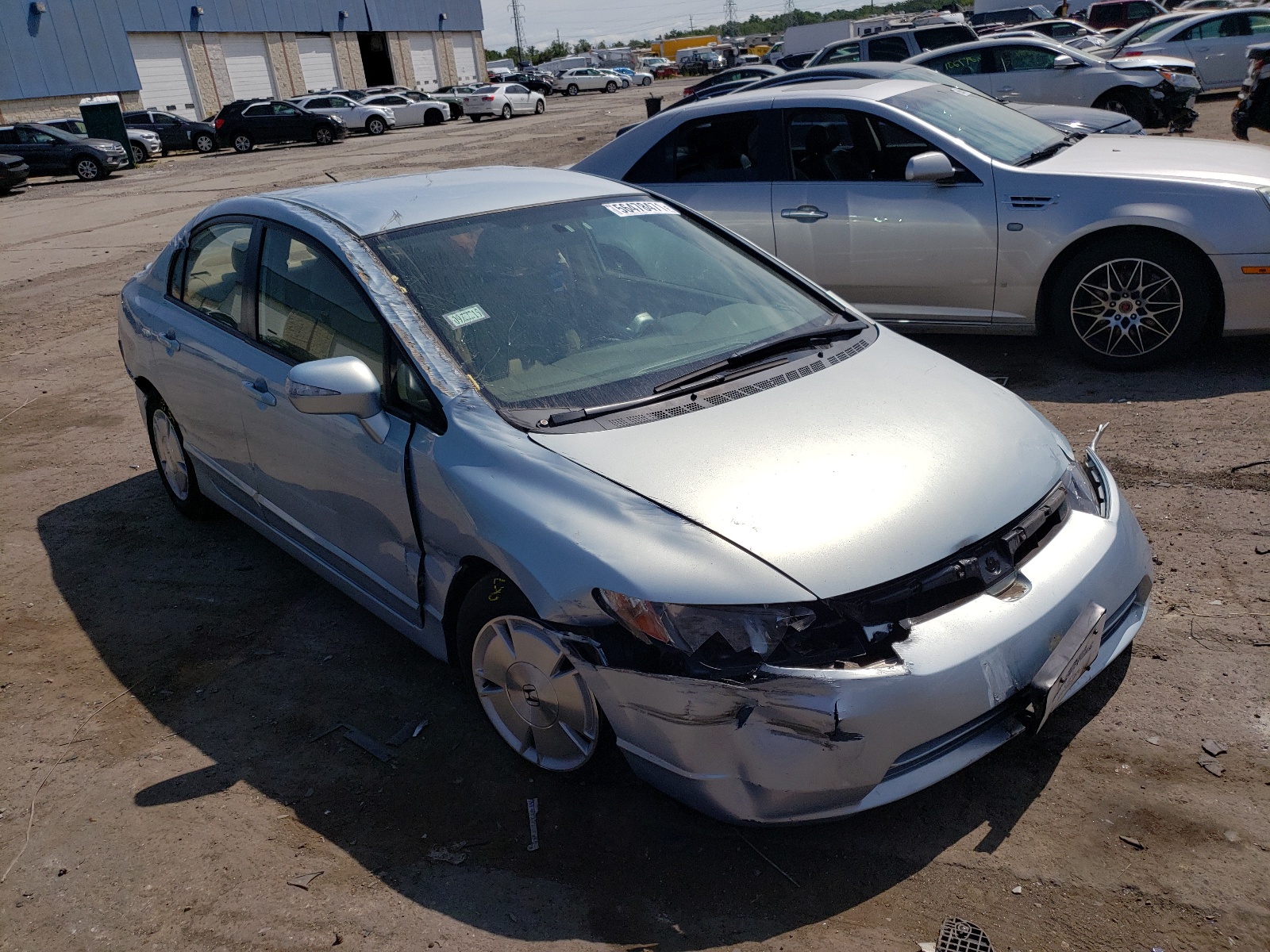 HONDA CIVIC HYBR 2007 with VIN JHMFA36297S023484 - Photo from auction