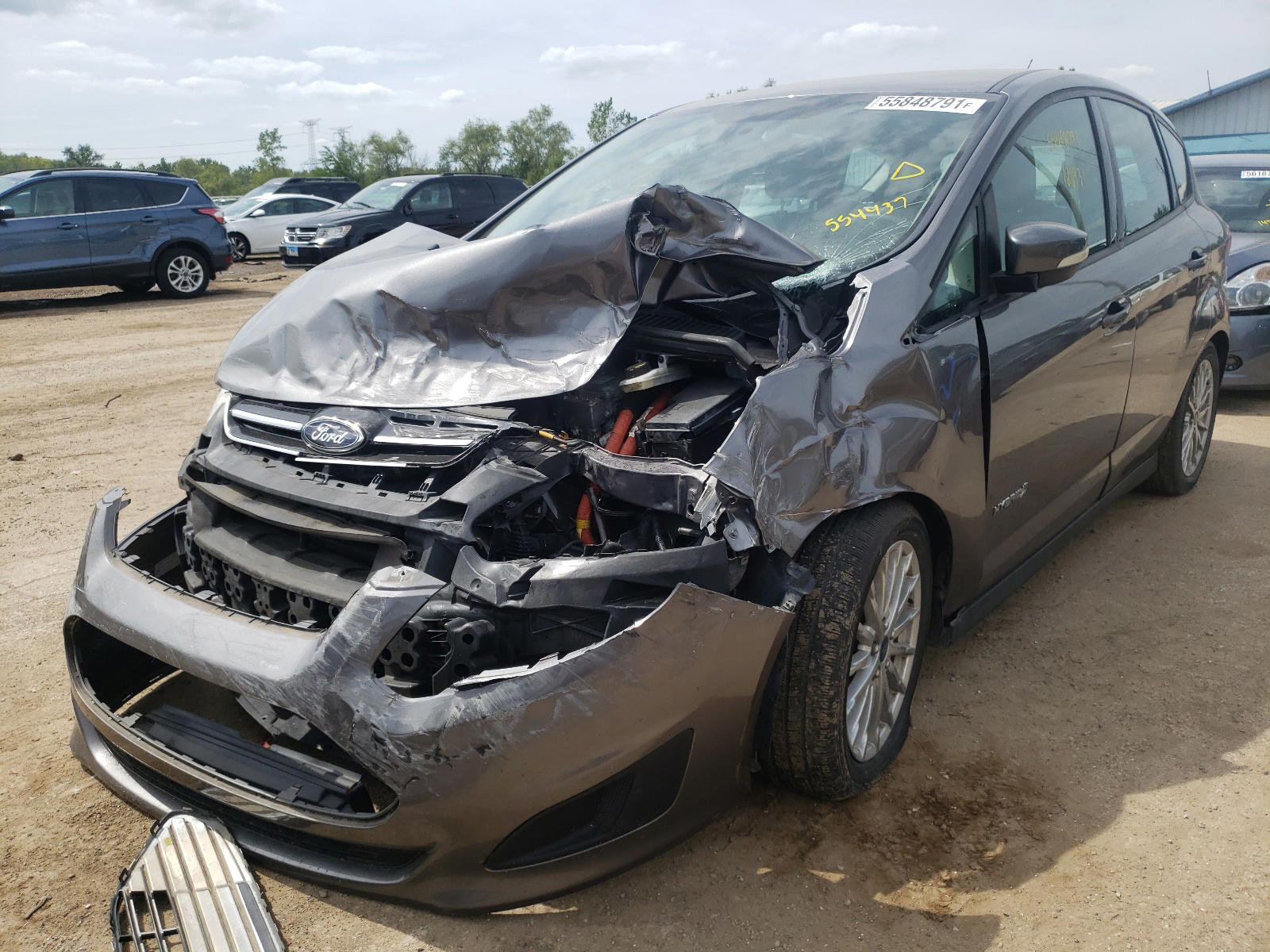Photo 2 from auction – 2013 FORD C-MAX SE with VIN 1FADP5AU4DL554437