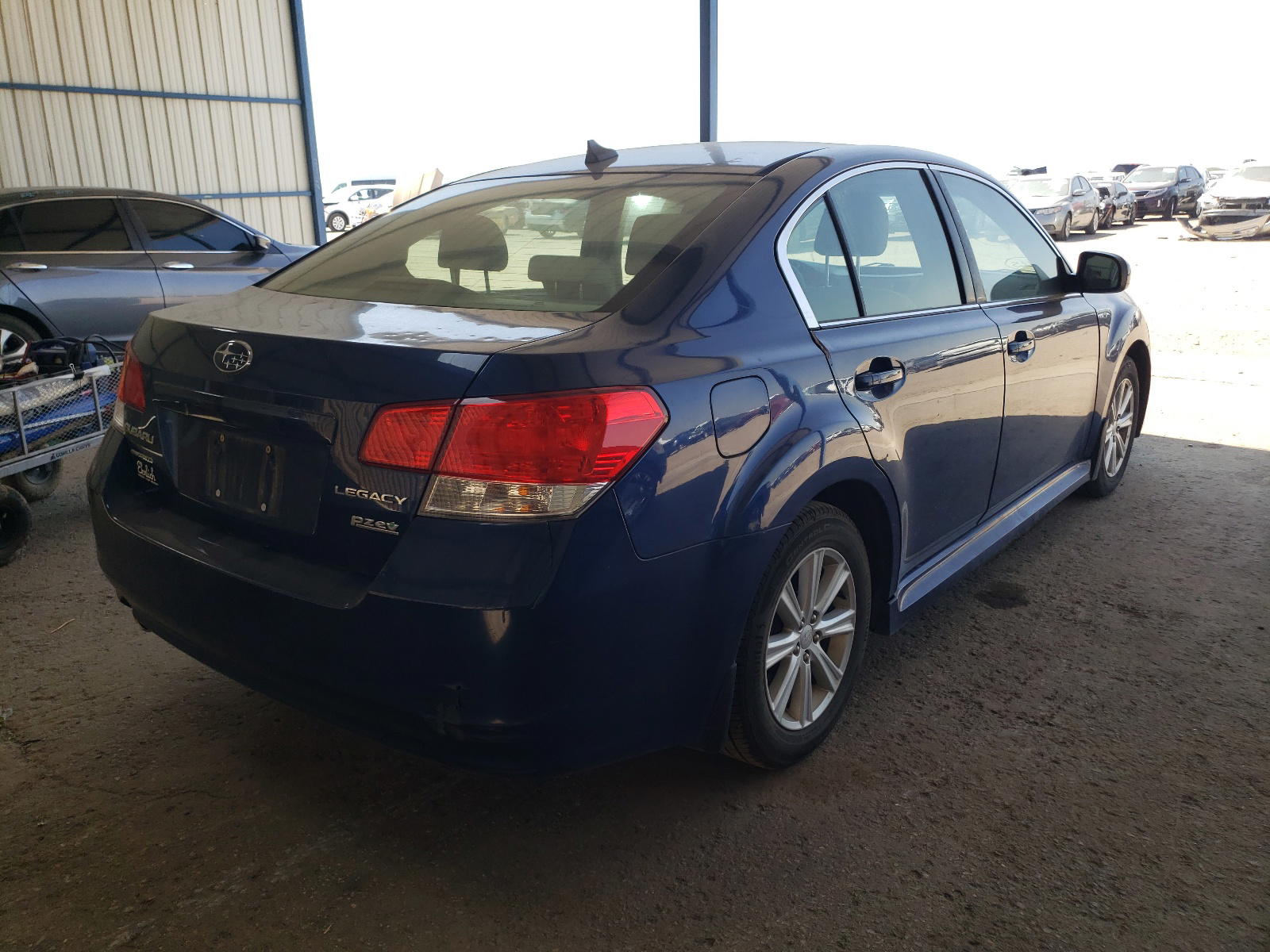 Photo 4 from auction – 2011 SUBARU LEGACY 2.5 with VIN 4S3BMBF62B3218415