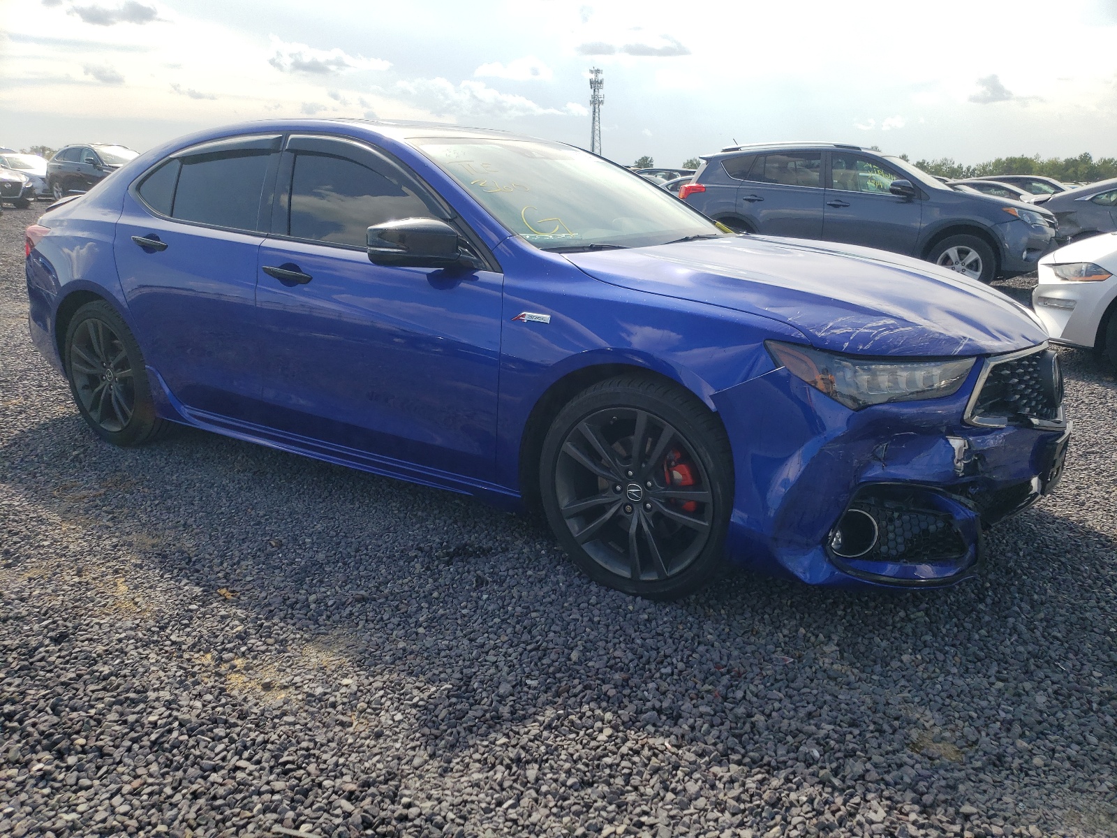 ACURA TLX TECHNO 2020 with VIN 19UUB1F68LA011387 - Photo from auction