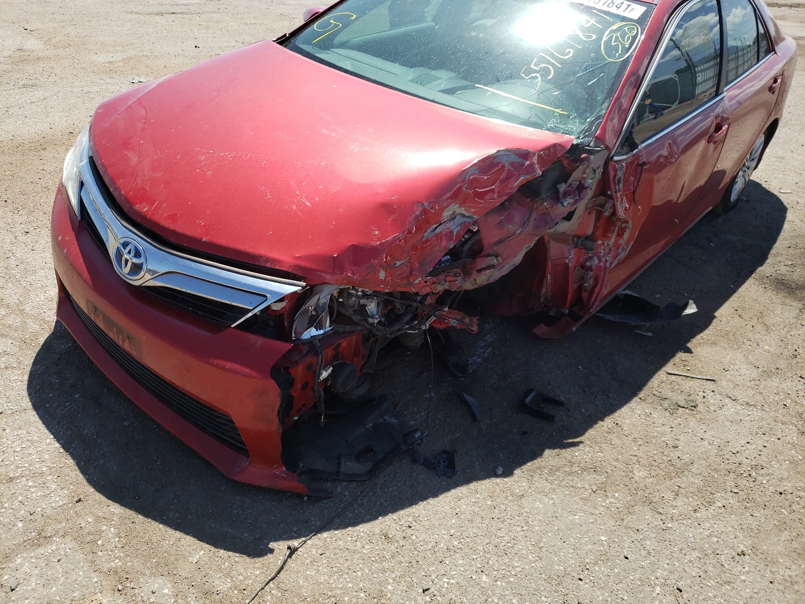 Photo 9 from auction – 2012 TOYOTA CAMRY HYBR with VIN 4T1BD1FK2CU048782