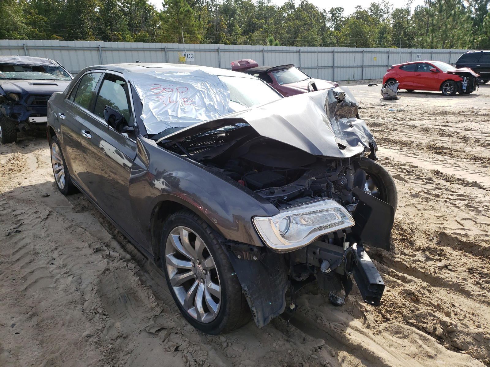 CHRYSLER 300C 2017 with VIN 2C3CCAEG3HH590822 - Photo from auction