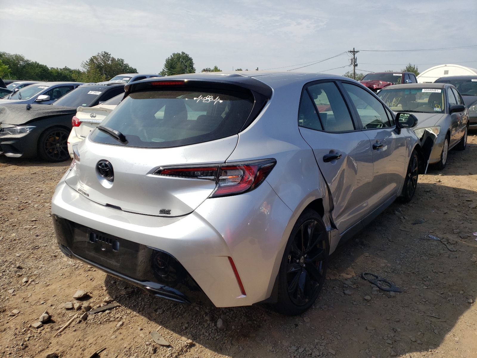Photo 4 from auction – 2021 TOYOTA COROLLA SE with VIN JTND4MBE9M3139386