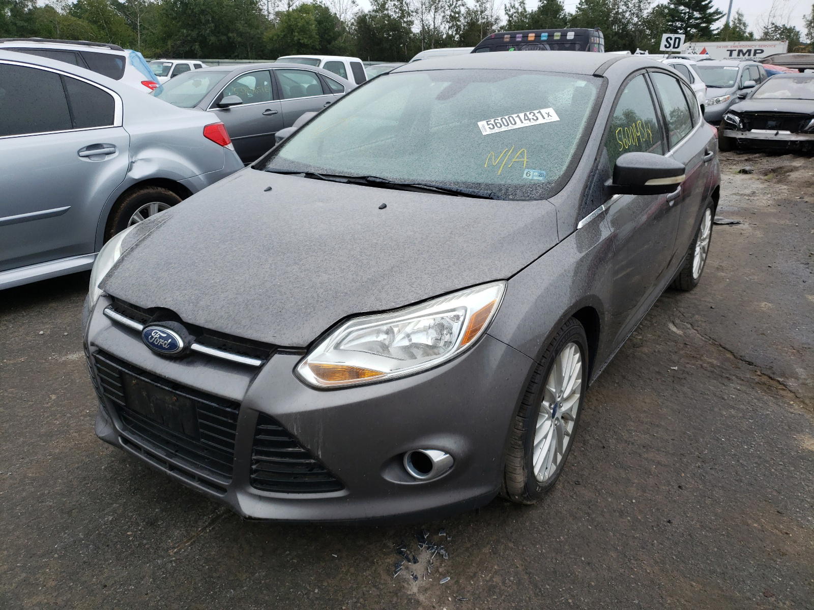 Photo 2 from auction – 2012 FORD FOCUS SEL with VIN 1FAHP3M24CL220195