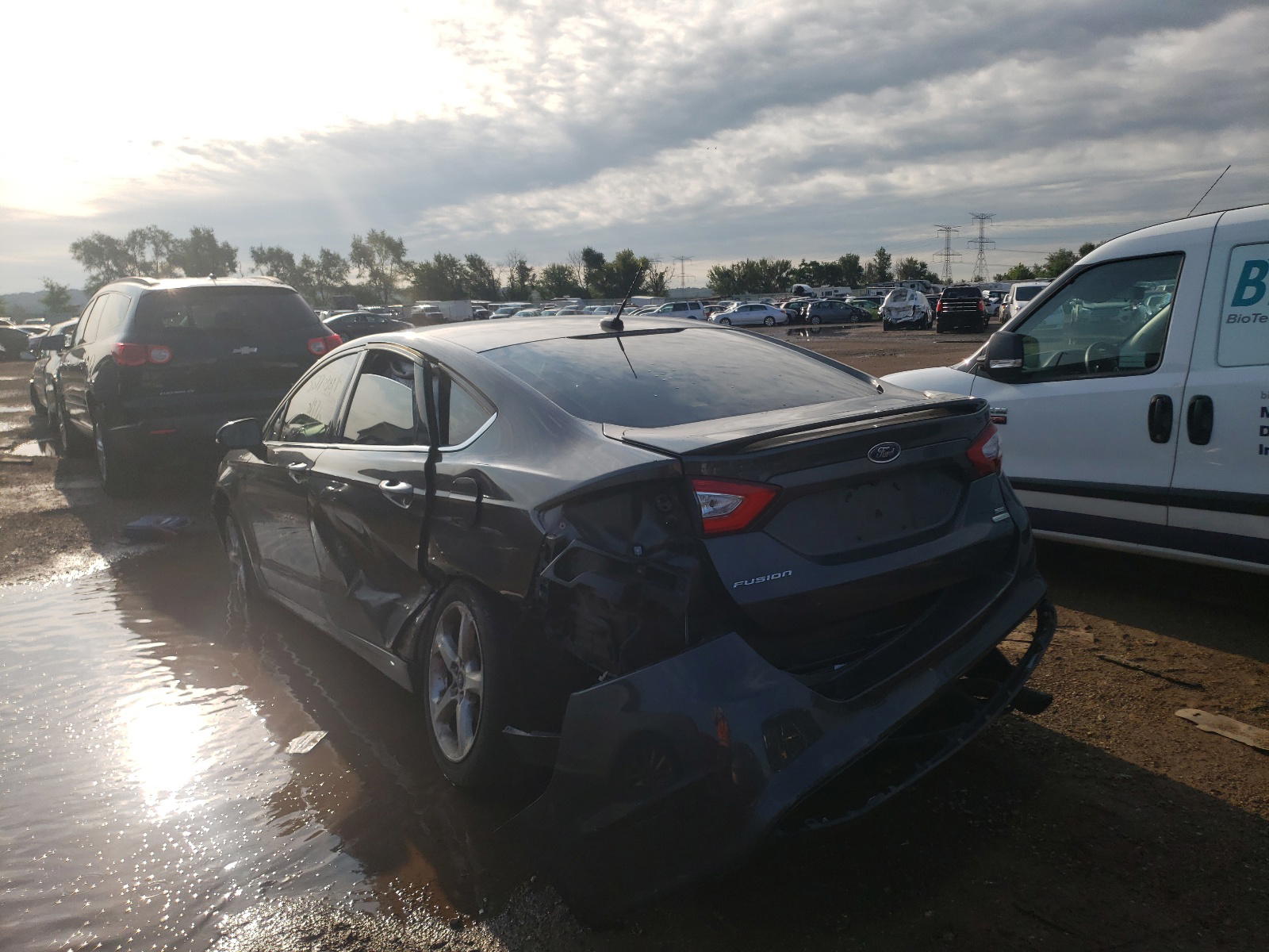 Photo 3 from auction – 2016 FORD FUSION SE with VIN 3FA6P0HD2GR392251
