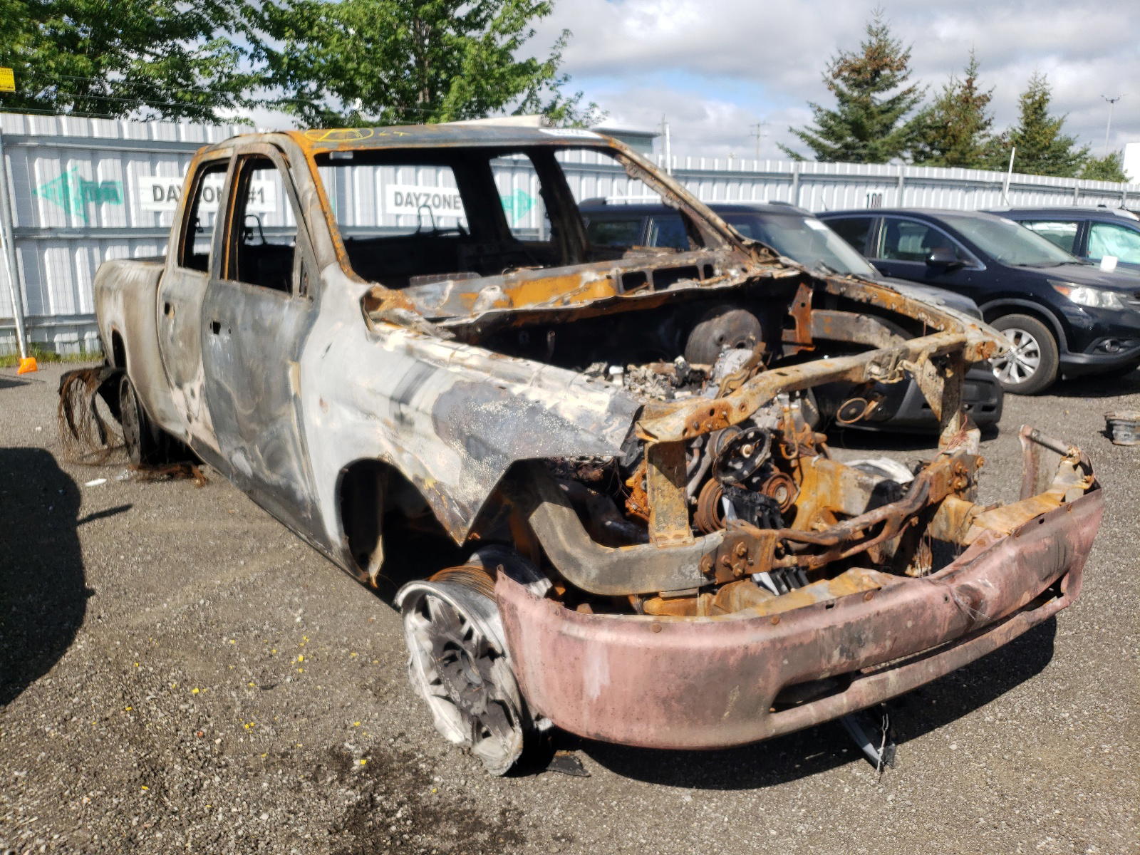 DODGE RAM 1500 2011 with VIN 1D7RV1GT0BS675102 - Photo from auction