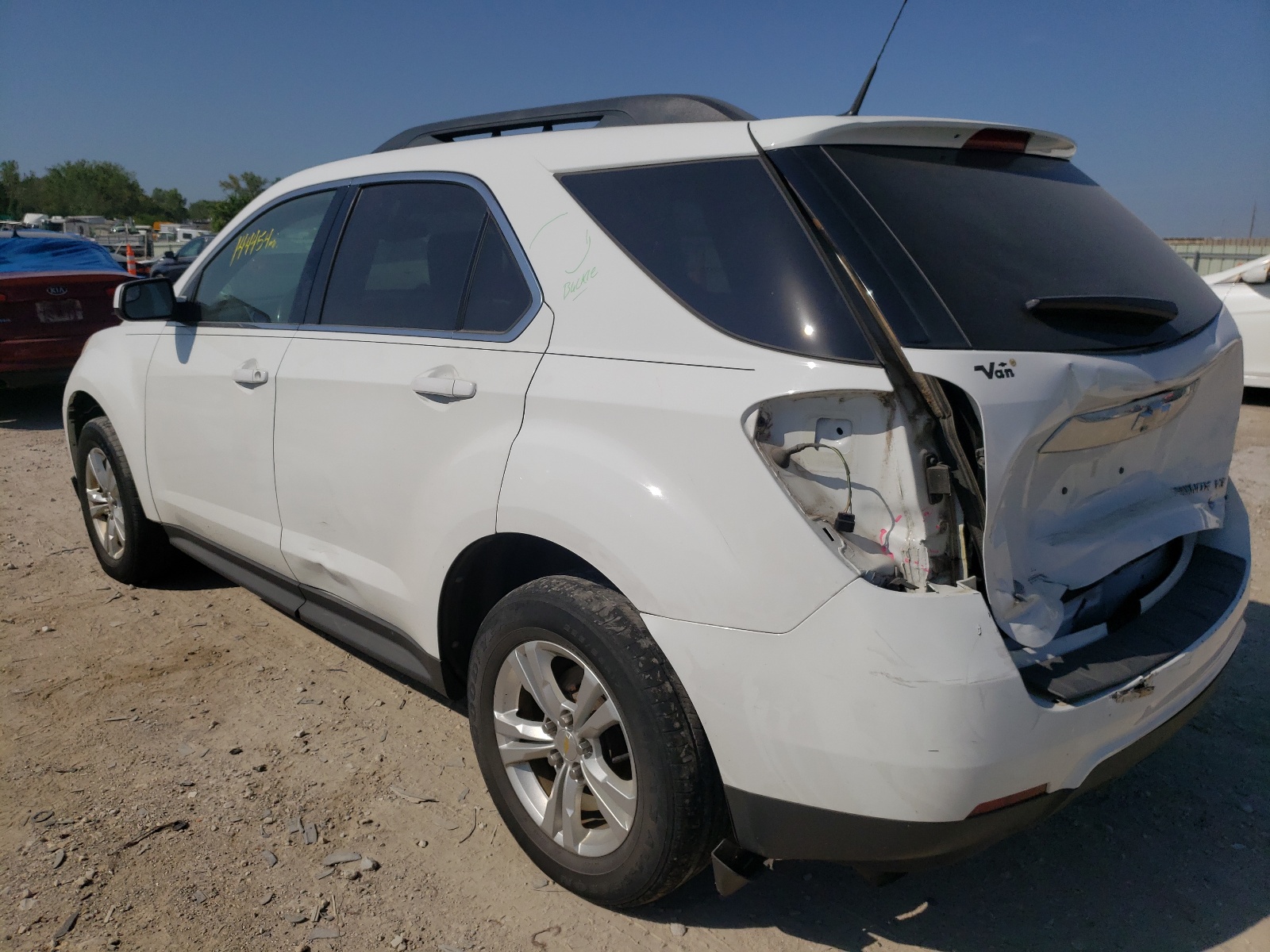 Photo 3 from auction – 2012 CHEVROLET EQUINOX LT with VIN 2GNALDEKXC1187194