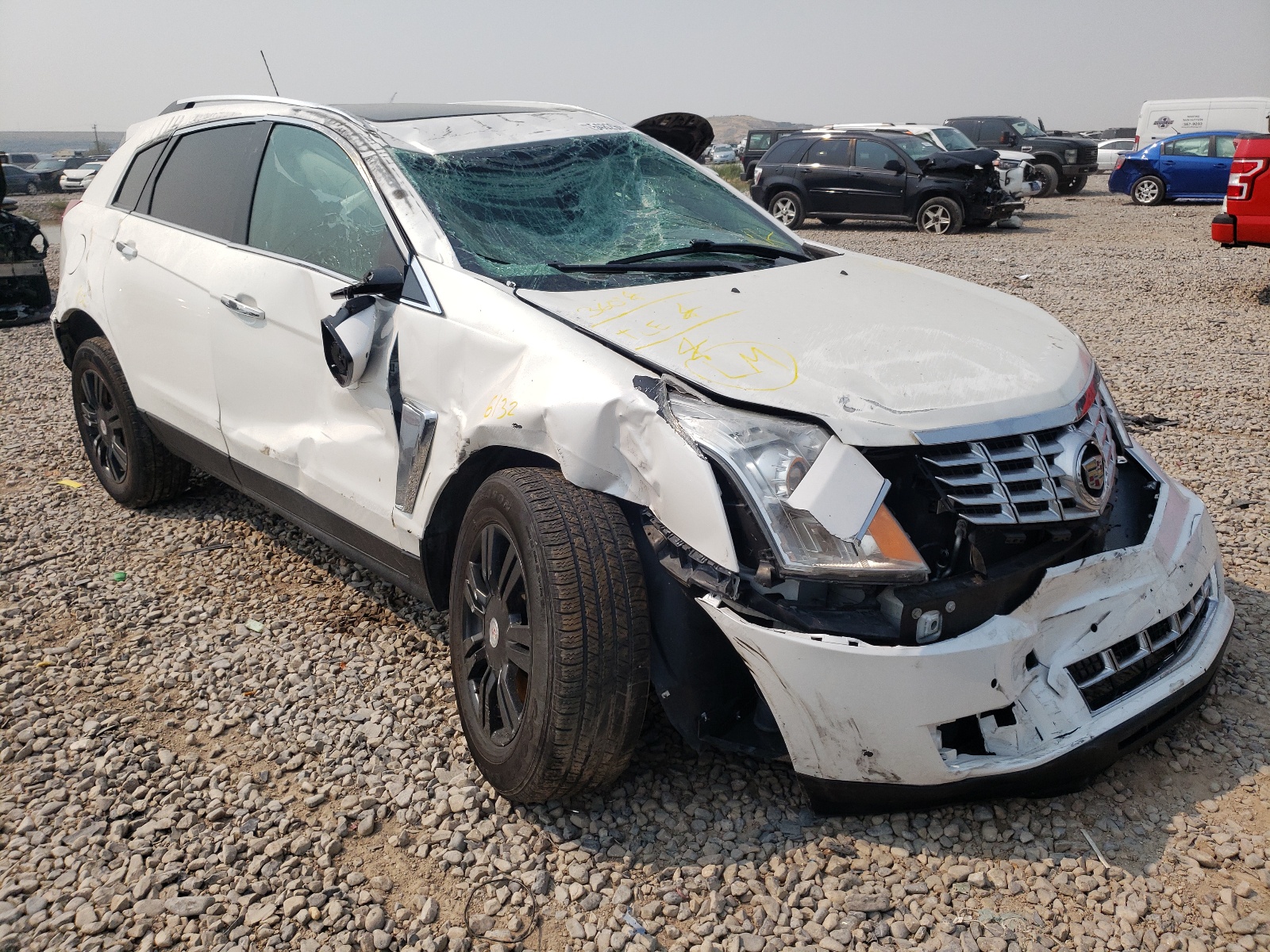 Photo 1 from auction – 2015 CADILLAC SRX LUXURY with VIN 3GYFNBE32FS524630