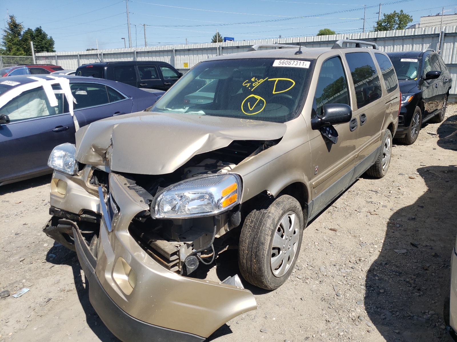 Photo 2 from auction – 2006 SATURN RELAY 2 with VIN 5GZDV03L66D107305