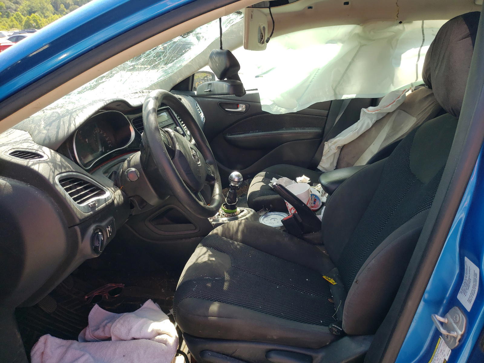 Photo 5 from auction – 2016 DODGE DART SE with VIN 1C3CDFAA0GD607390