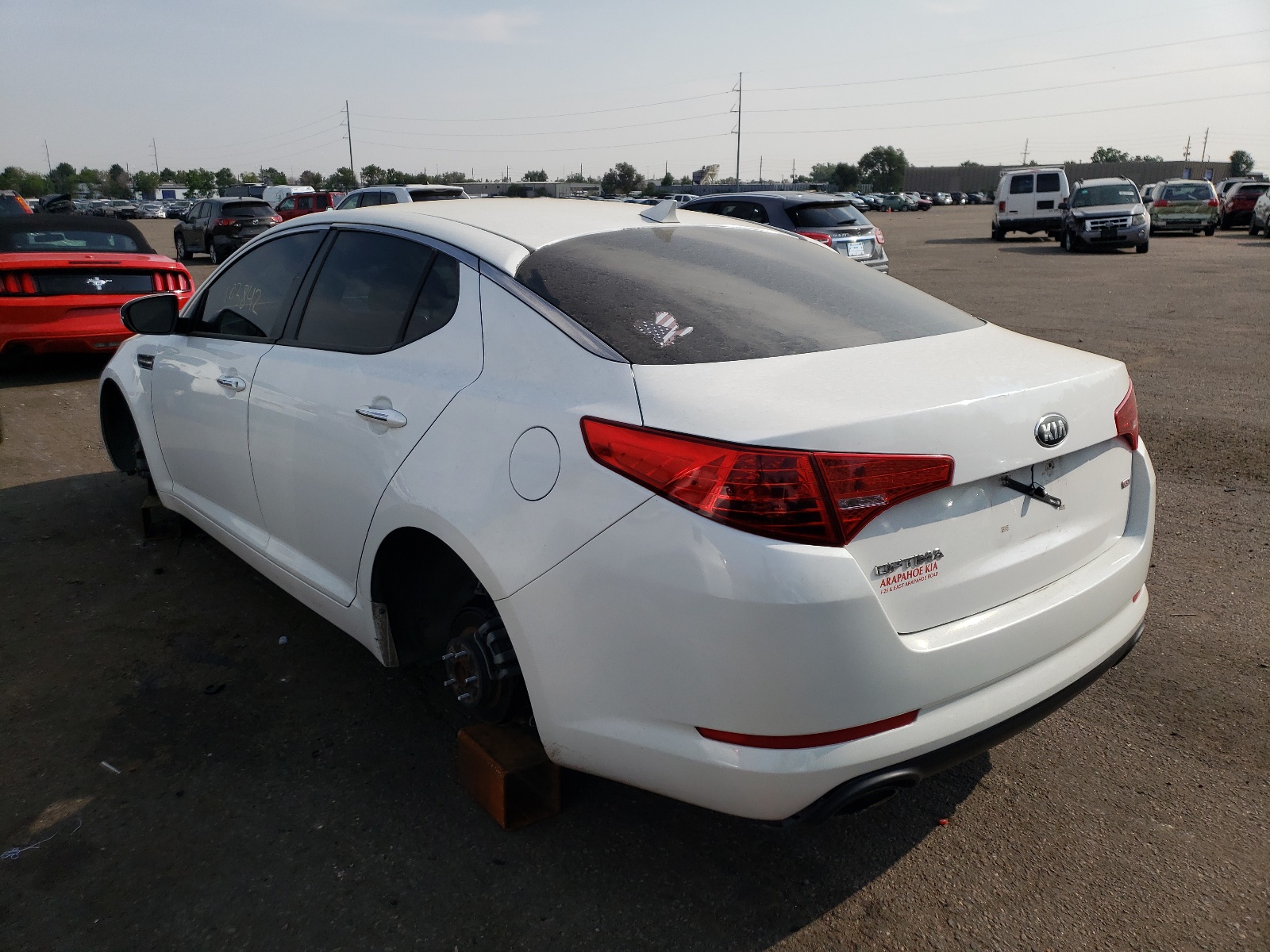 Photo 3 from auction – 2013 KIA OPTIMA LX with VIN 5XXGM4A74DG223474