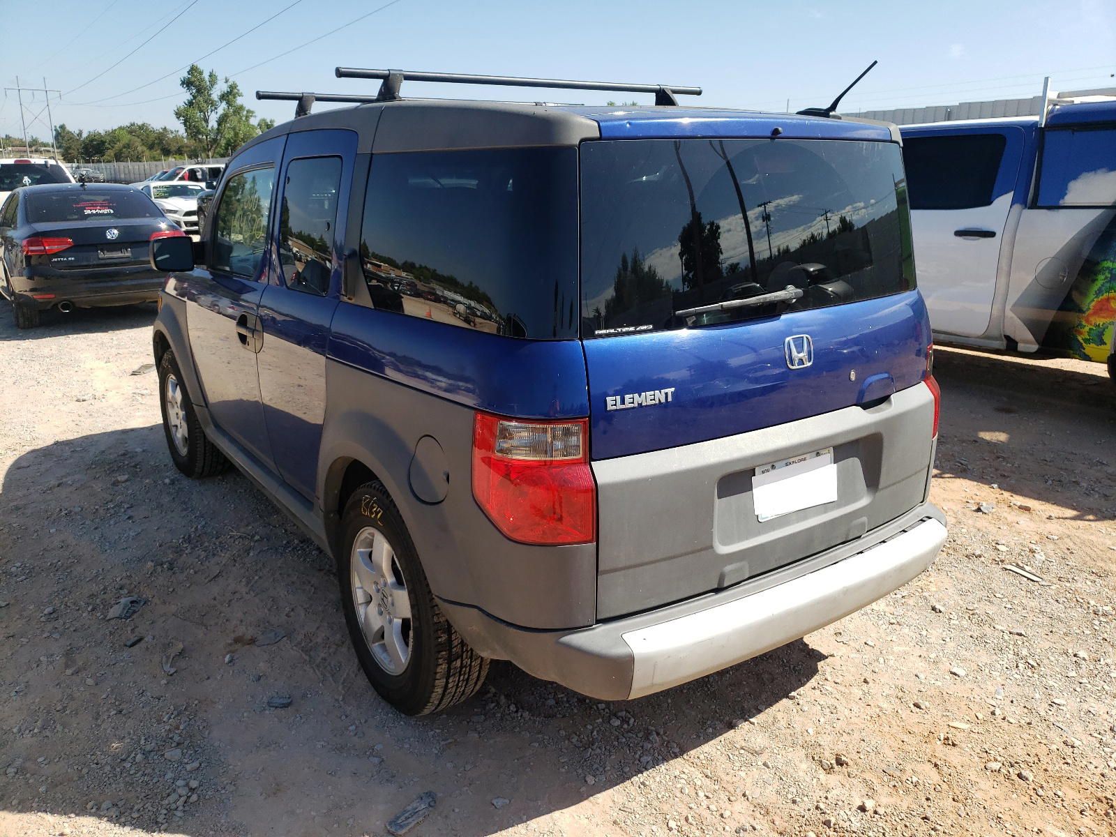 Photo 3 from auction – 2005 HONDA ELEMENT EX with VIN 5J6YH28655L006375
