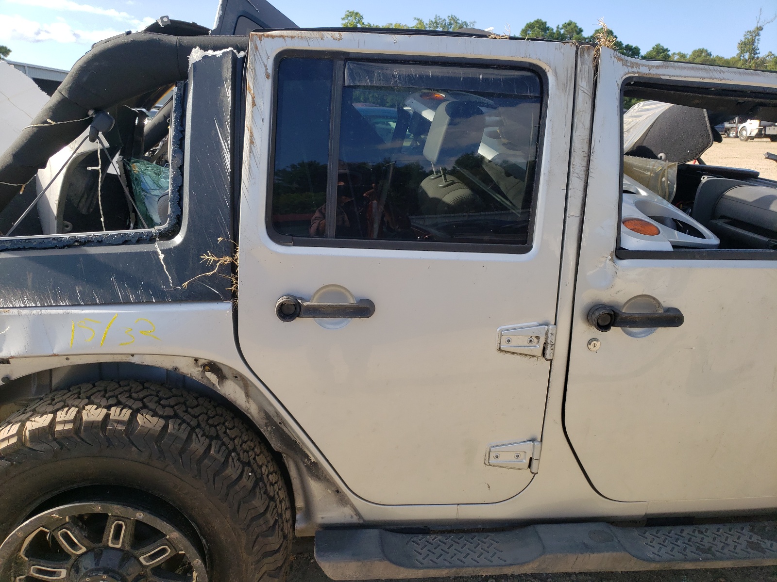 Photo 6 from auction – 2007 JEEP WRANGLER S with VIN 1J4GA59147L114624