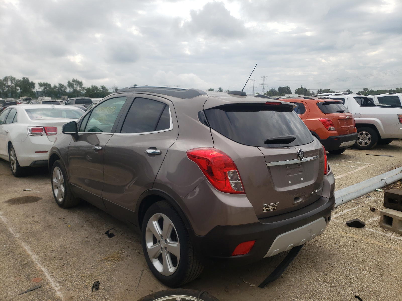 Photo 3 from auction – 2015 BUICK ENCORE with VIN KL4CJCSBXFB164969