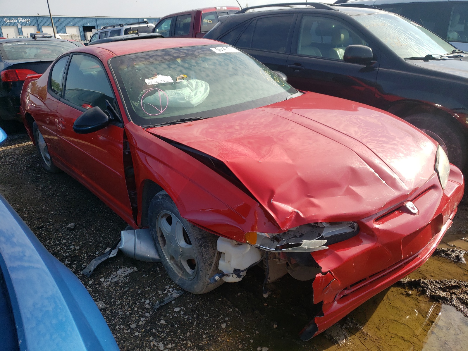 Photo 1 from auction – 2002 CHEVROLET MONTE CARL with VIN 2G1WX15K829128204