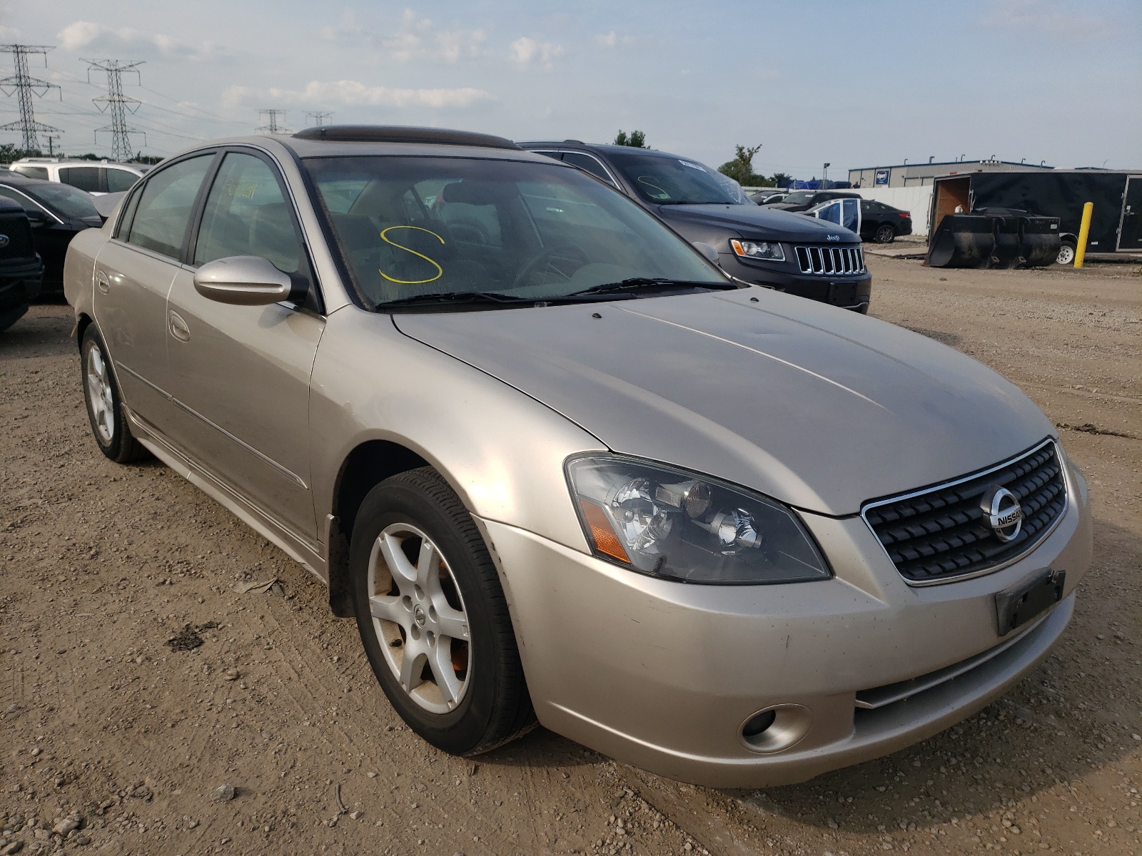 NISSAN ALTIMA S 2005 with VIN 1N4AL11E95C110231 - Photo from auction