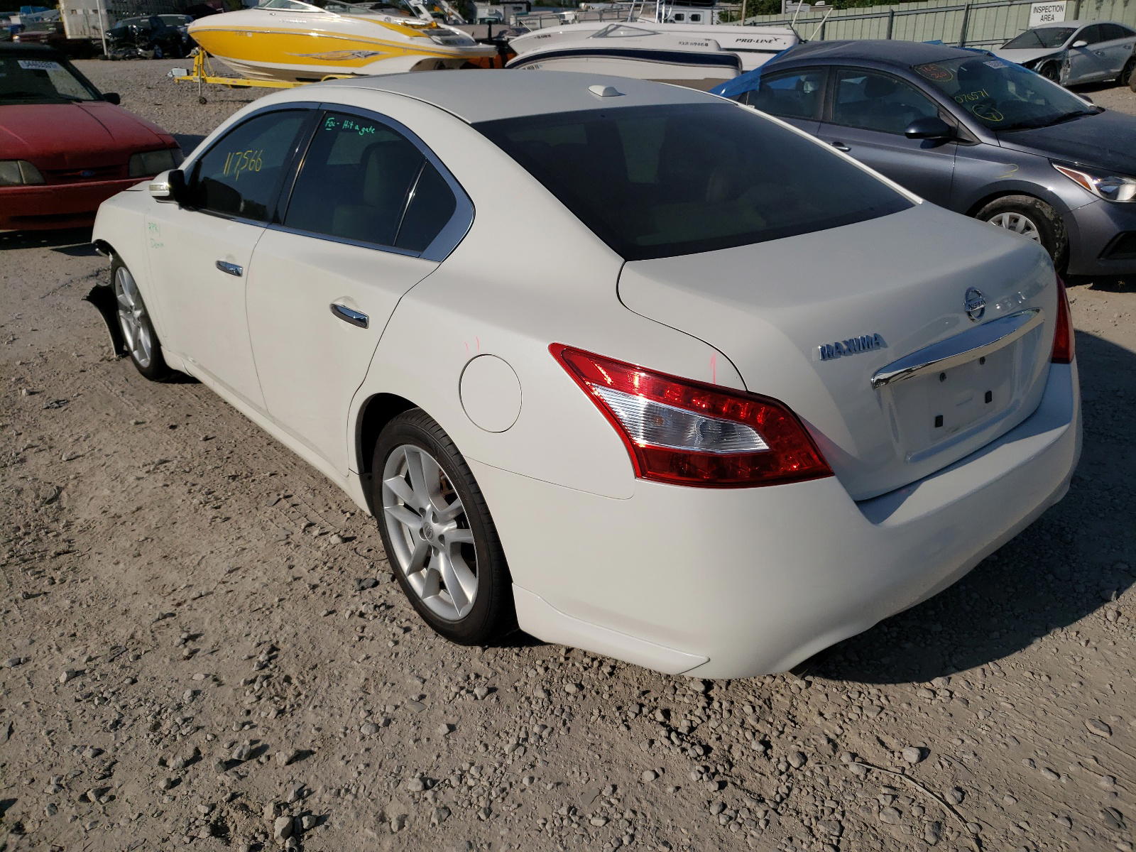 Photo 3 from auction – 2010 NISSAN MAXIMA S with VIN 1N4AA5AP9AC836289