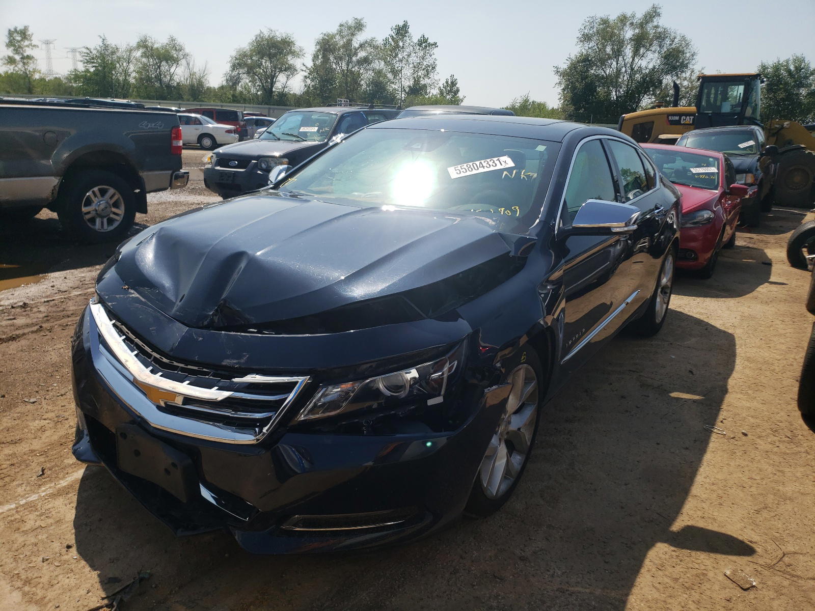 Photo 2 from auction – 2014 CHEVROLET IMPALA LS with VIN 2G1155S37E9182909