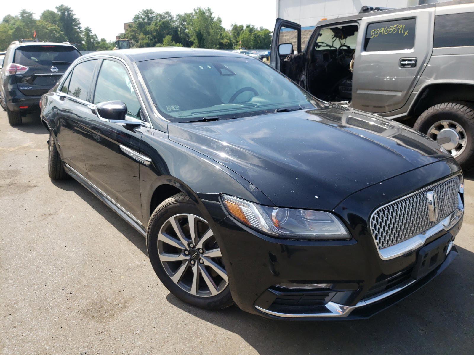 LINCOLN CONTINENTA 2018 with VIN 1LN6L9HK2J5603883 - Photo from auction