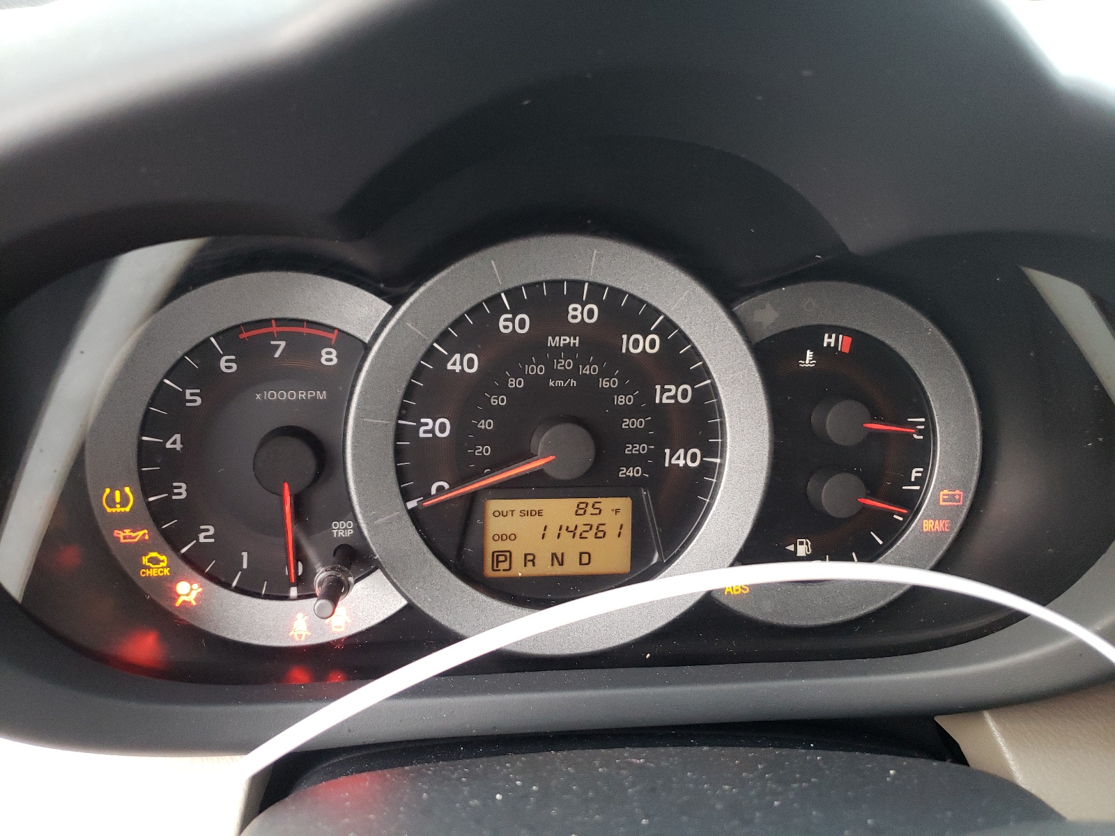 Photo 8 from auction – 2008 TOYOTA RAV4 LIMIT with VIN JTMZK31VX85019358