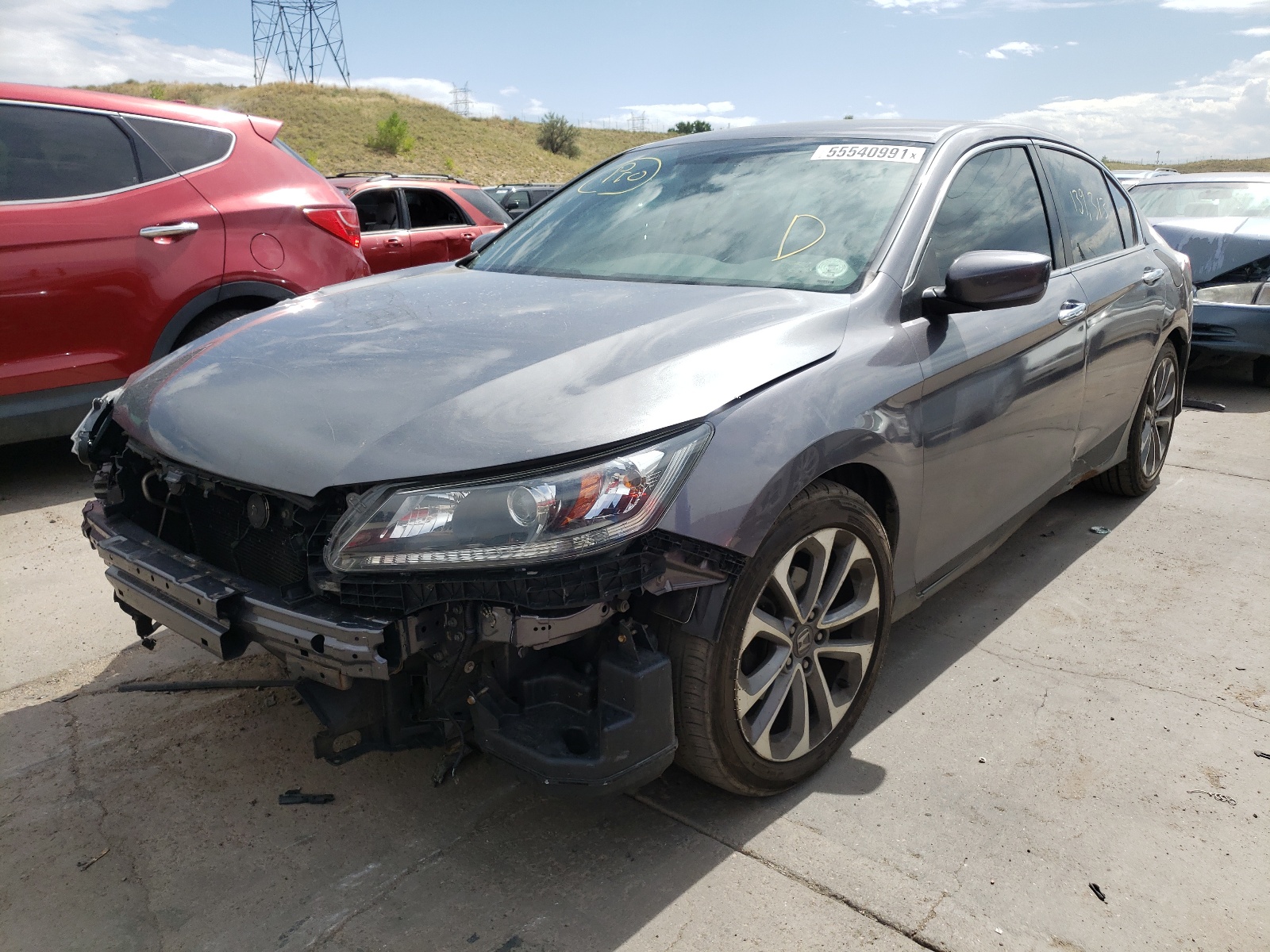 Photo 2 from auction – 2014 HONDA ACCORD SPO with VIN 1HGCR2E56EA149728