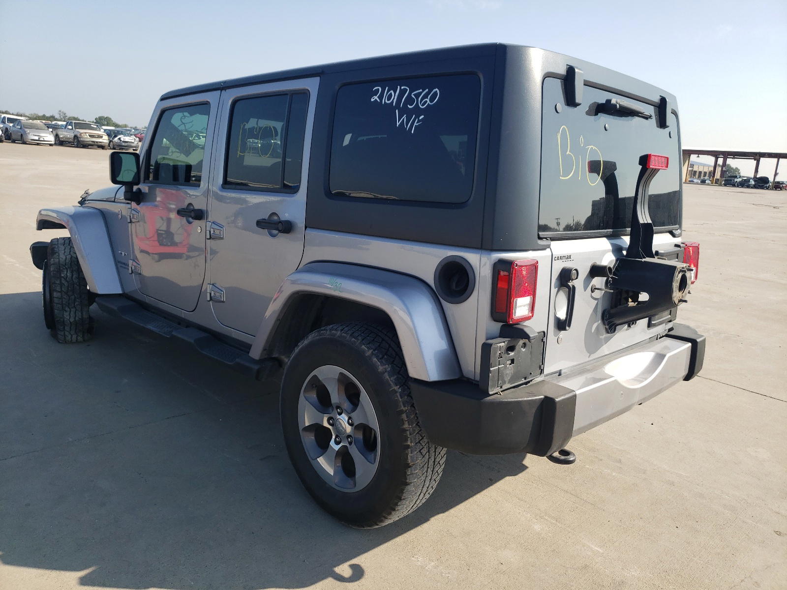 Photo 3 from auction – 2016 JEEP WRANGLER U with VIN 1C4BJWEG3GL122990
