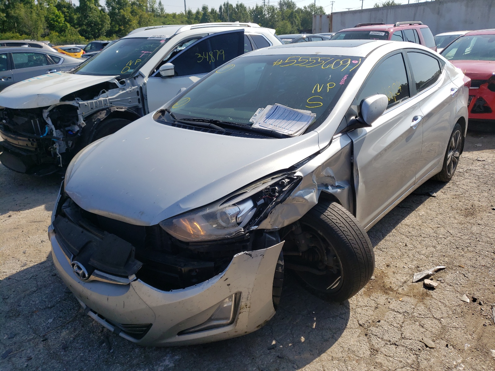 Photo 2 from auction – 2015 HYUNDAI ELANTRA SE with VIN 5NPDH4AE7FH581908