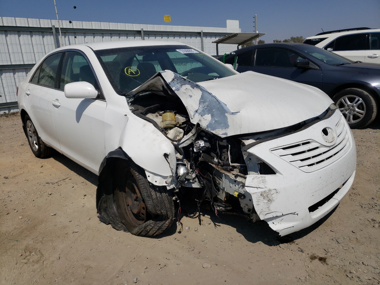 Photo 1 from auction – 2007 TOYOTA CAMRY CE with VIN 4T1BE46K17U674344