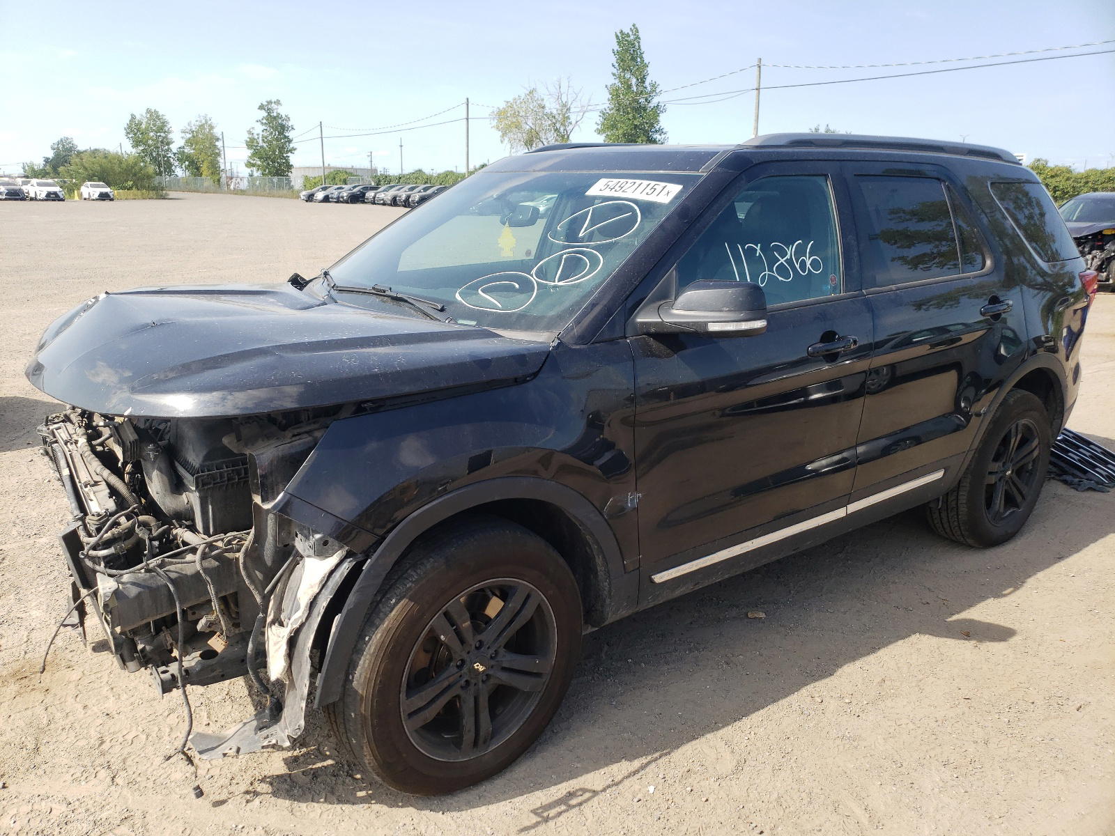 Photo 2 from auction – 2017 FORD EXPLORER X with VIN 1FM5K8D86HGA00436
