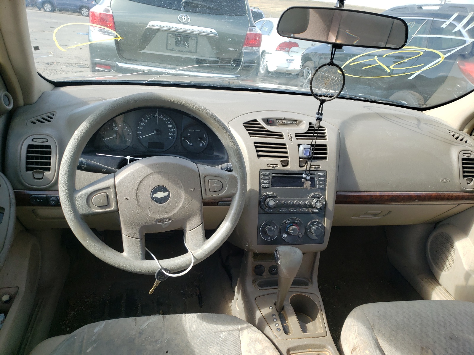 Photo 9 from auction – 2004 CHEVROLET MALIBU with VIN 1G1ZS52F64F249172