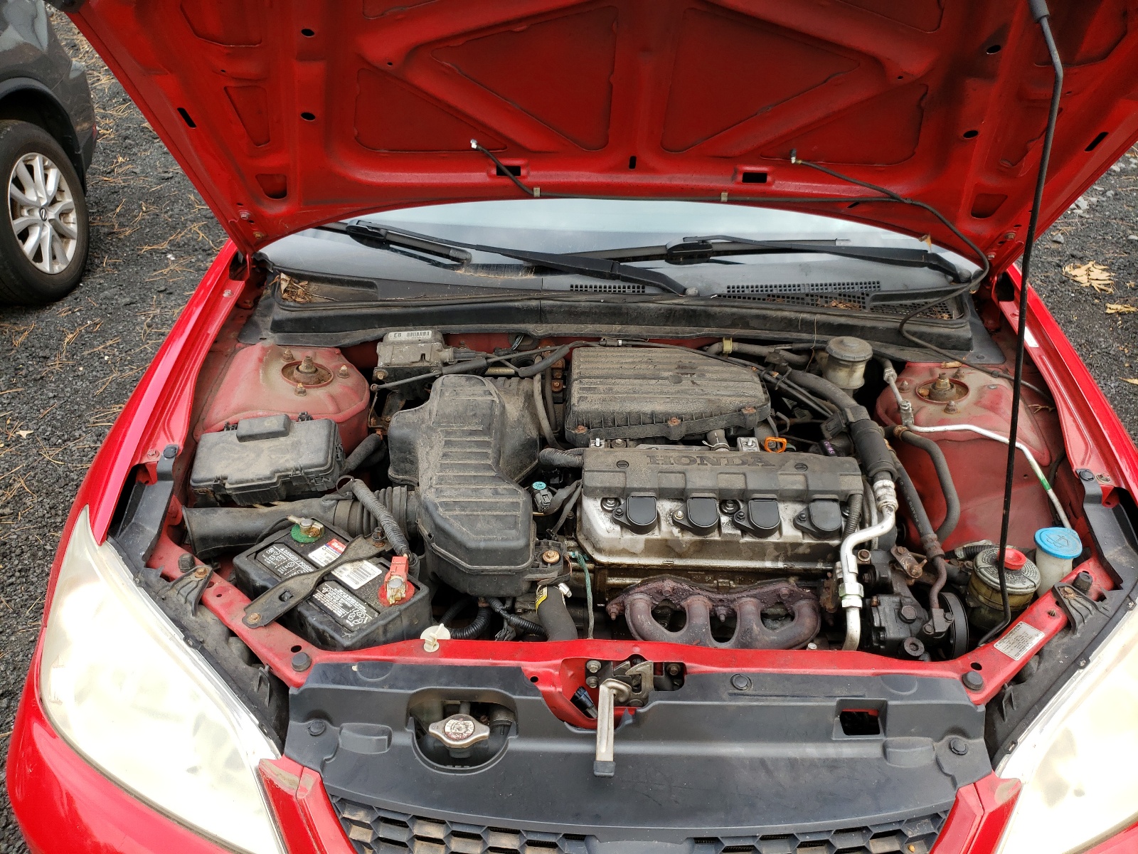 Photo 7 from auction – 2005 HONDA CIVIC LX with VIN 1HGEM22505L038429