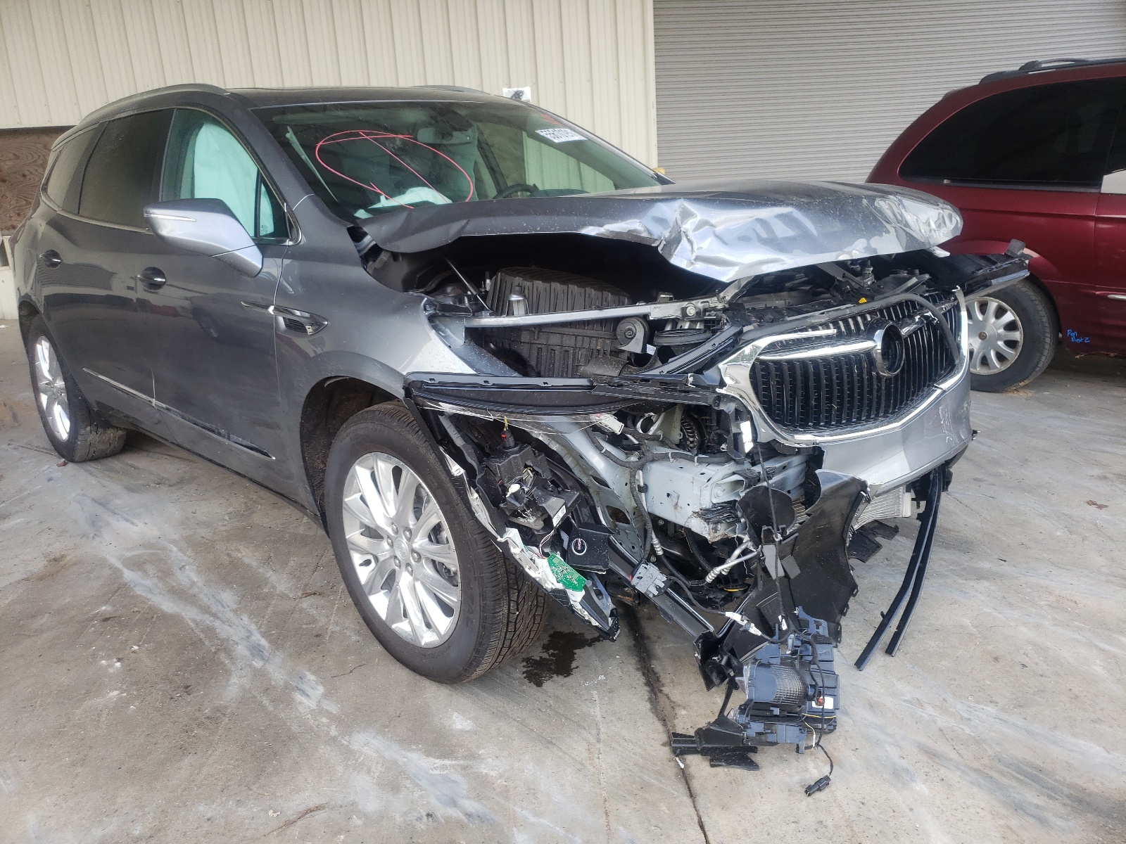 BUICK ENCLAVE ES 2021 with VIN 5GAERBKW7MJ196707 - Photo from auction