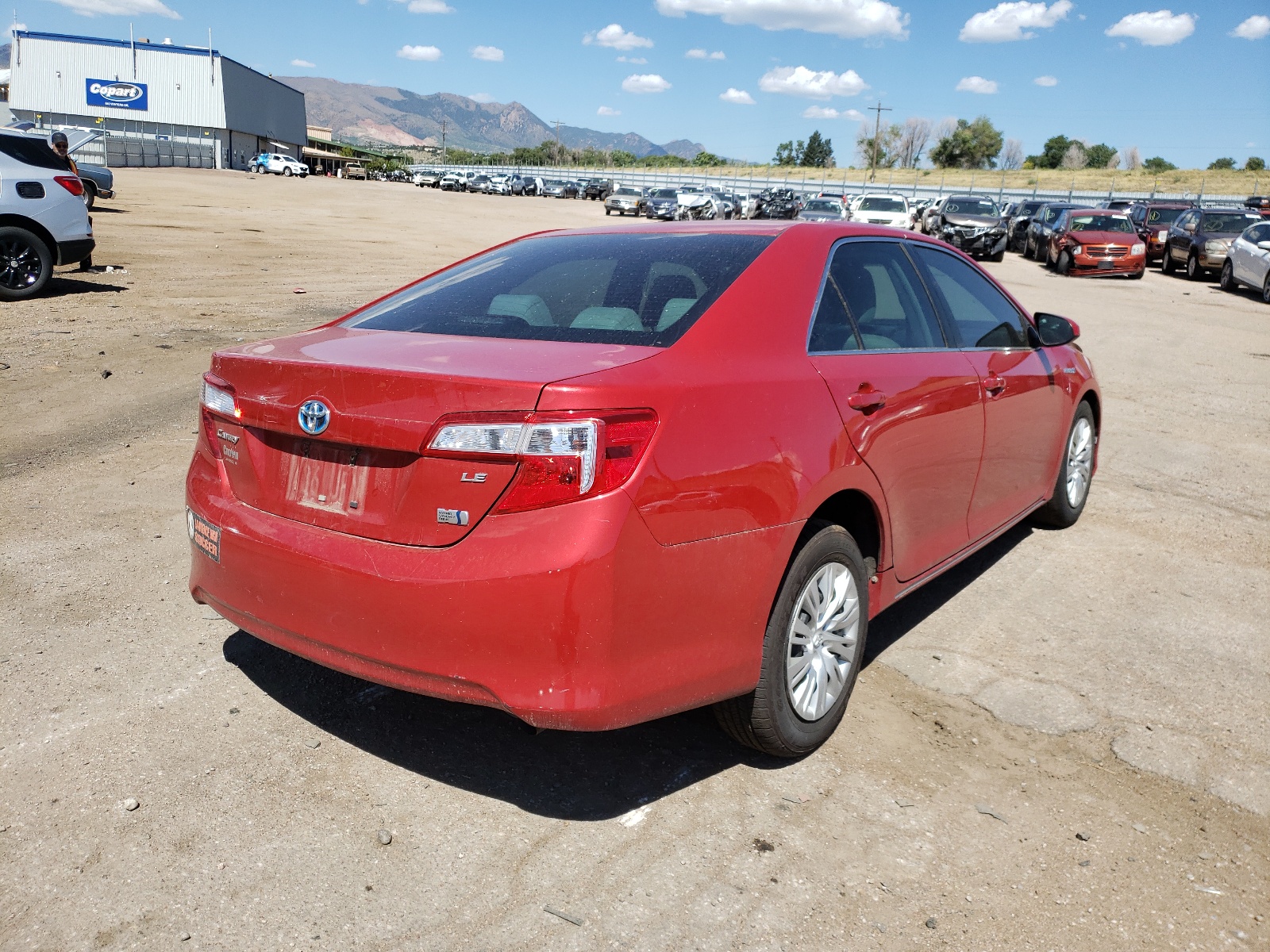 Photo 4 from auction – 2012 TOYOTA CAMRY HYBR with VIN 4T1BD1FK2CU048782